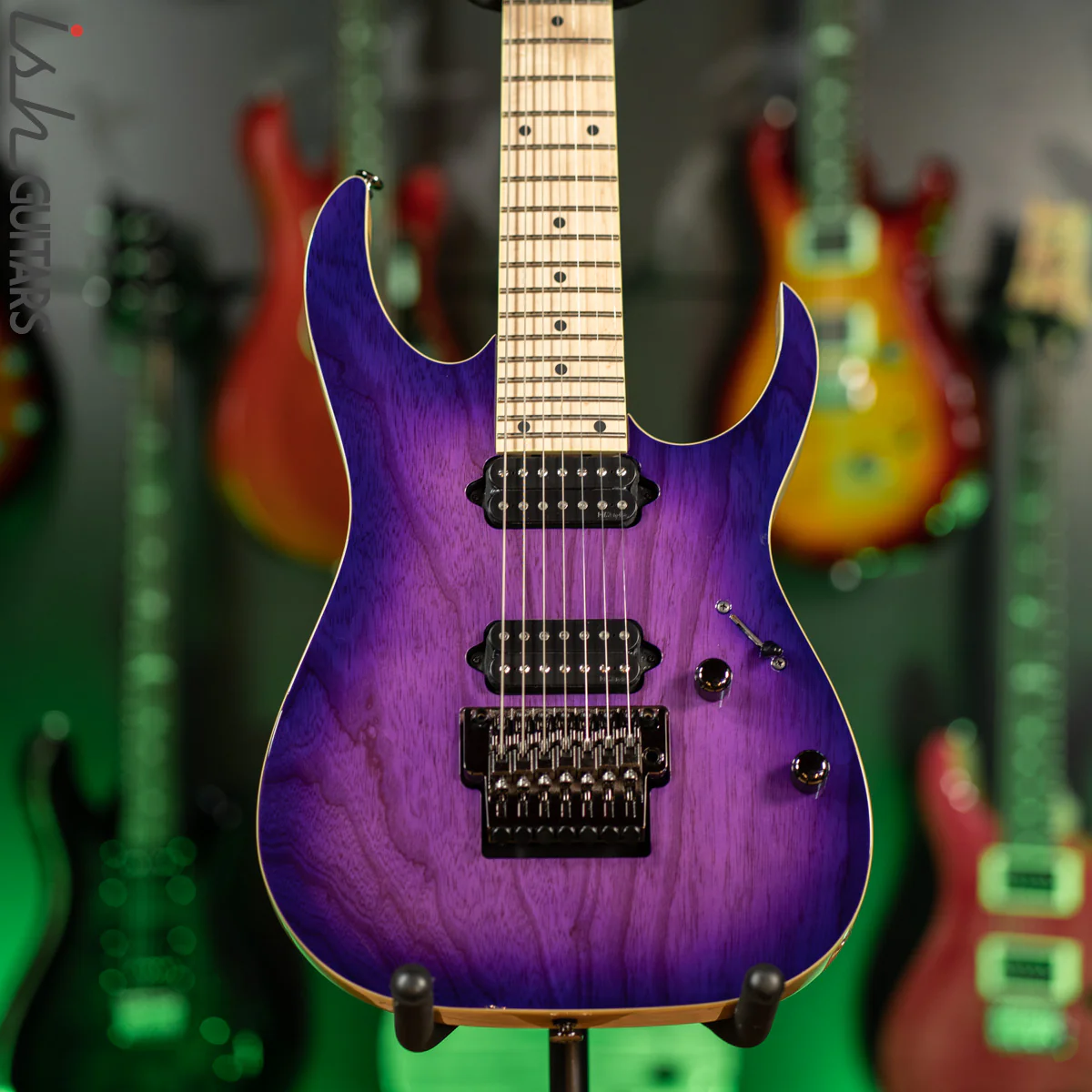 Ibanez Prestige RG752AHM Royal Plum Burst Electric Guitar