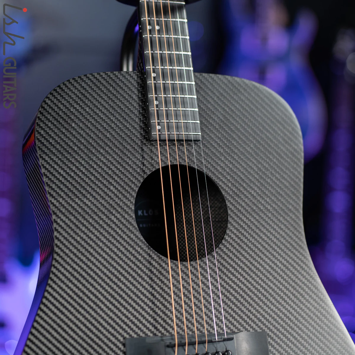 Klōs Full Carbon Full Size Acoustic Guitar - Image 3