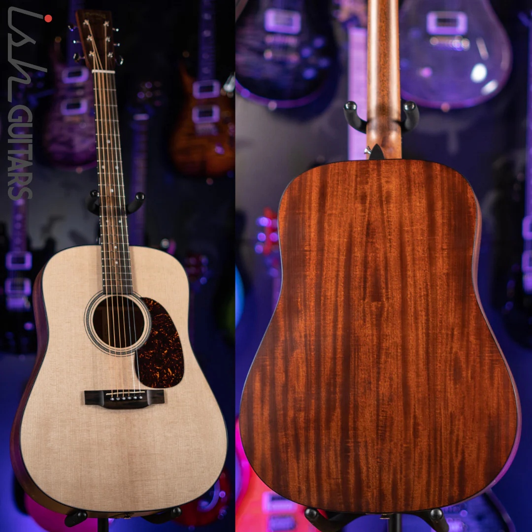 2021 Martin D-16E Mahogany Acoustic-Electric Guitar Natural