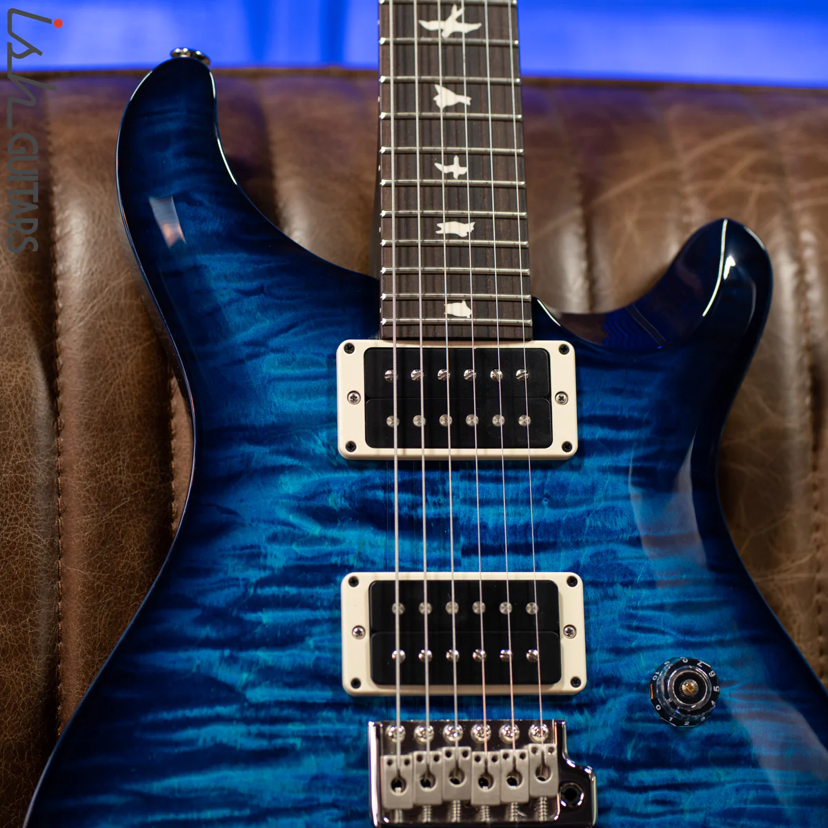 PRS CE 24 Custom Color Aquamarine Smokewrap - Image 4