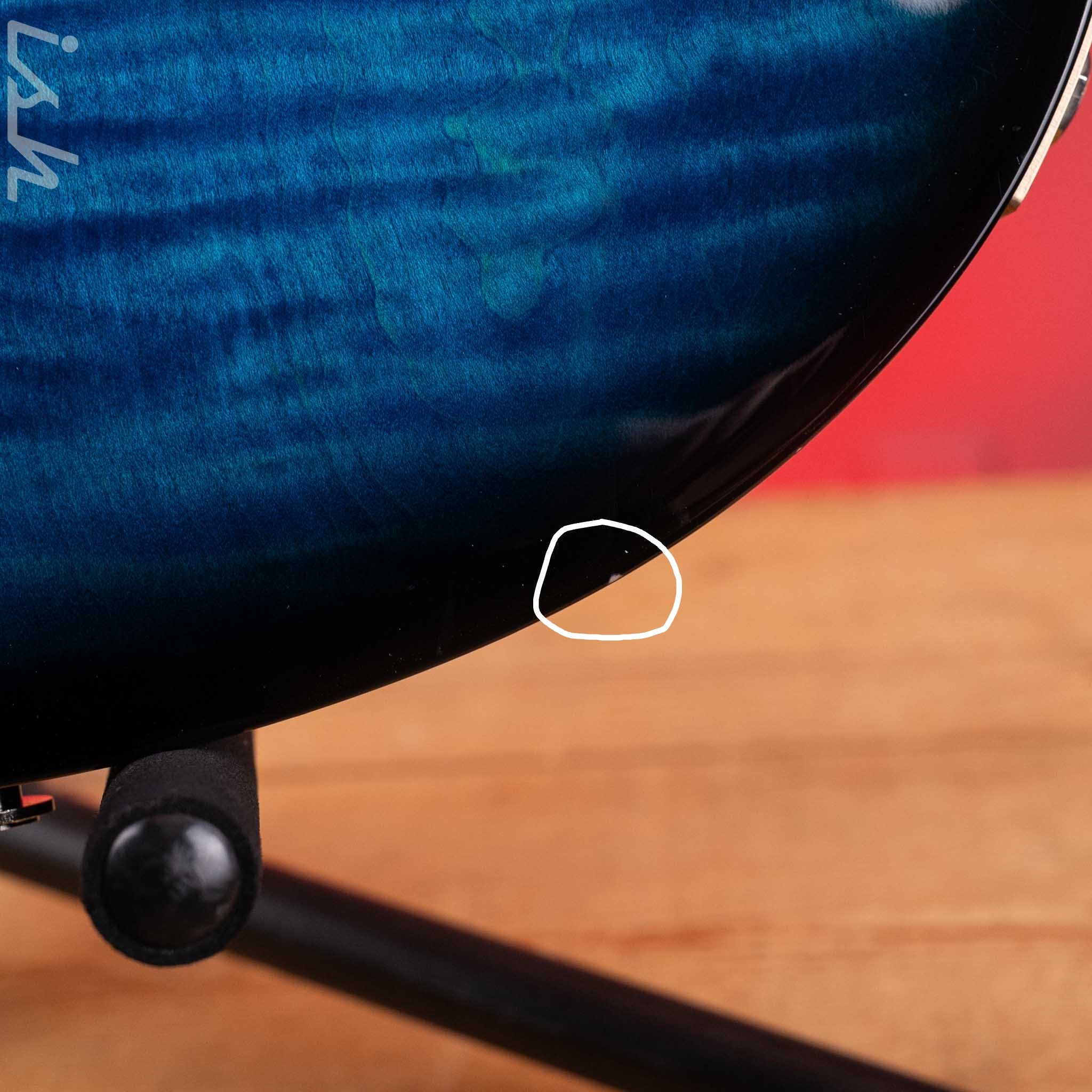 2021 PRS CE 24 Royal Blue Smokewrap - Image 10