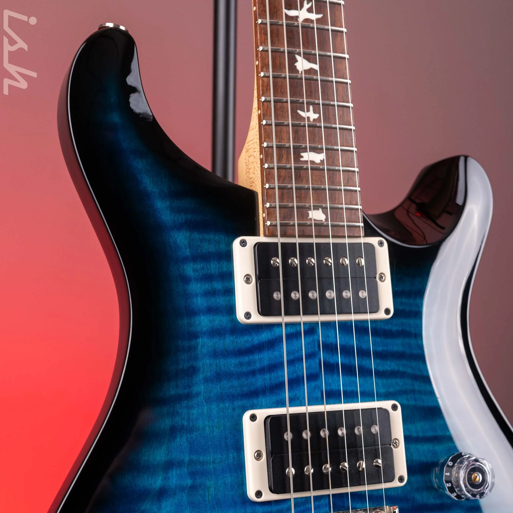 2021 PRS CE 24 Royal Blue Smokewrap - Image 3