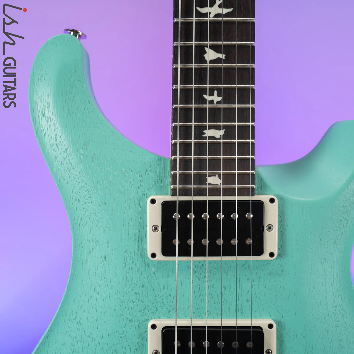 2021 PRS CE 24 Standard Satin Nitro Seafoam Green - Image 3