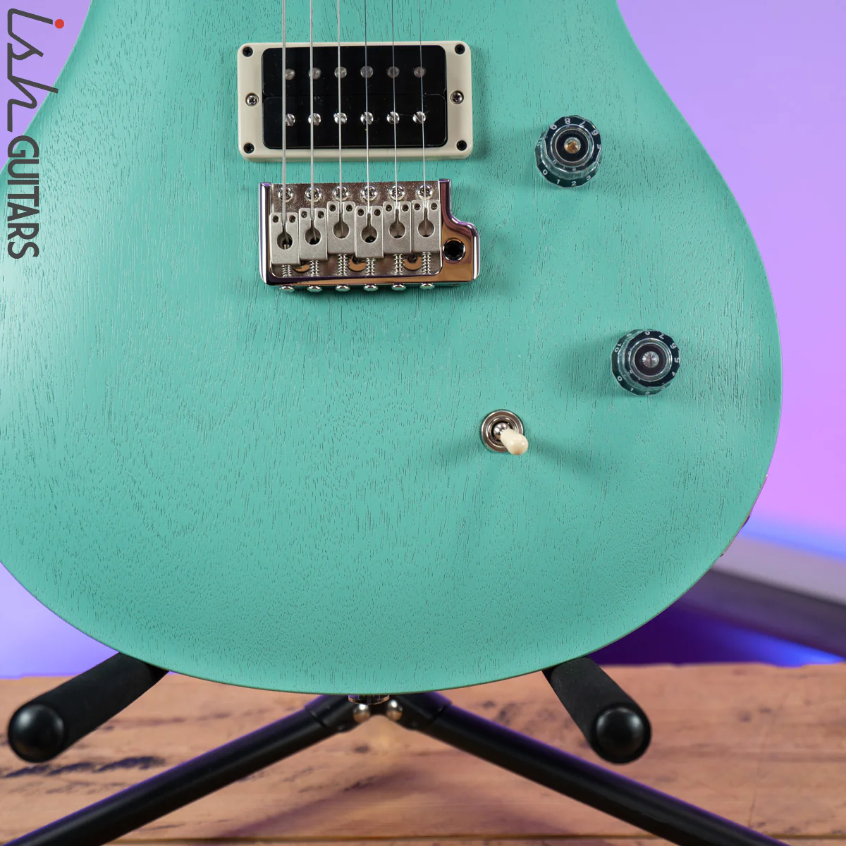 2021 PRS CE 24 Standard Satin Nitro Seafoam Green - Image 4