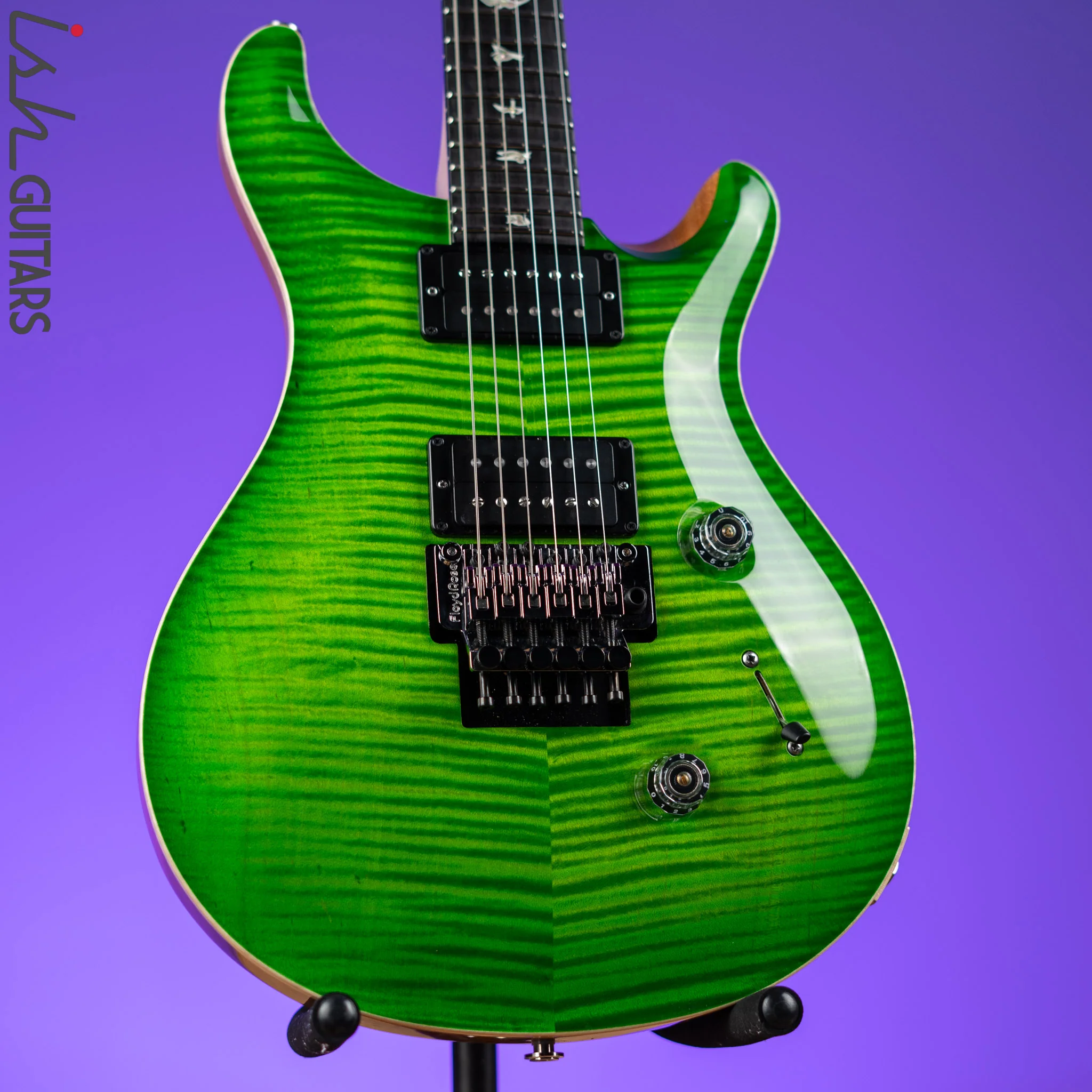 2021 PRS Custom 24 Floyd Rose Eriza Verde