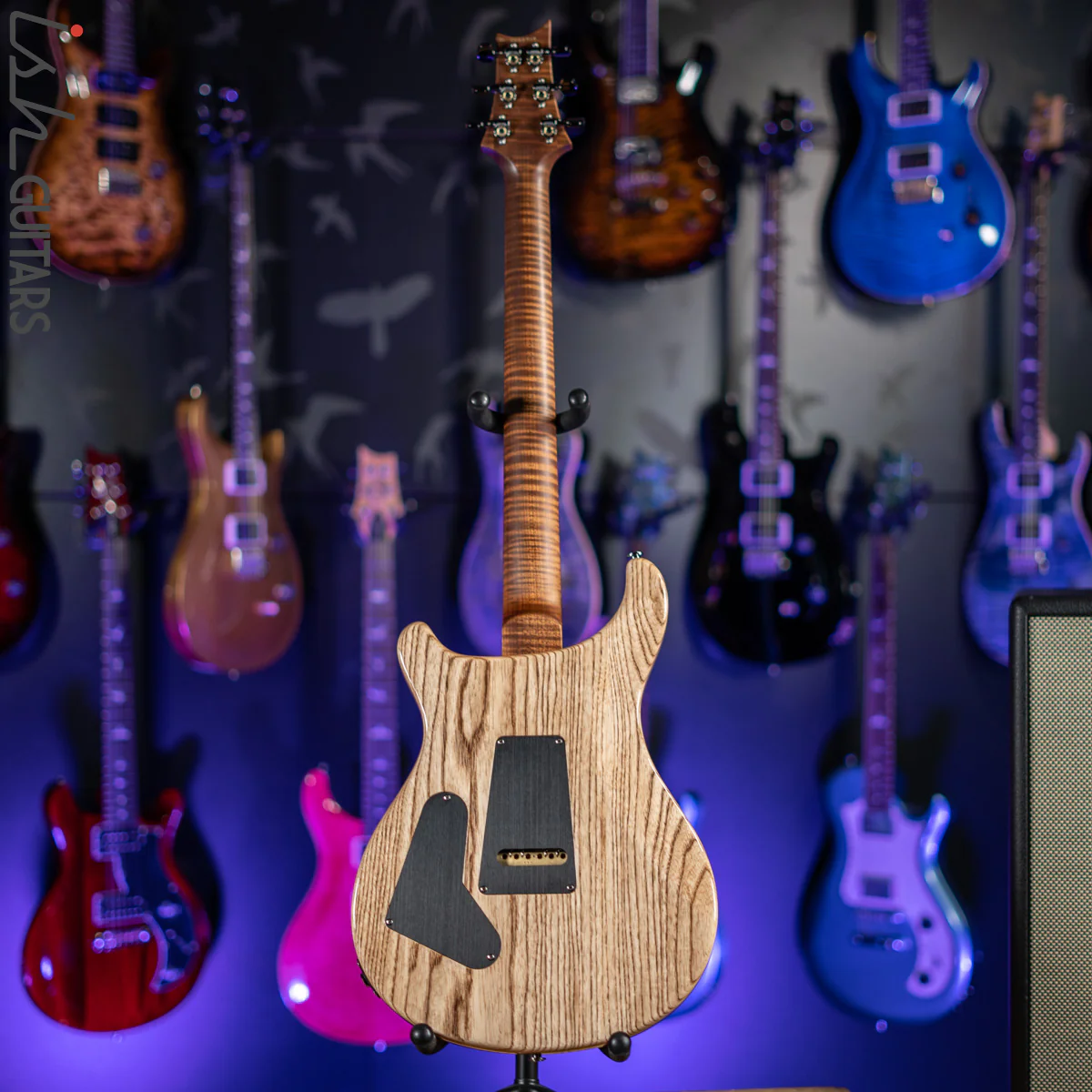 PRS Wood Library Custom 24 10 Top Quilt Torrefied Maple Neck Natural Gloss - Image 8