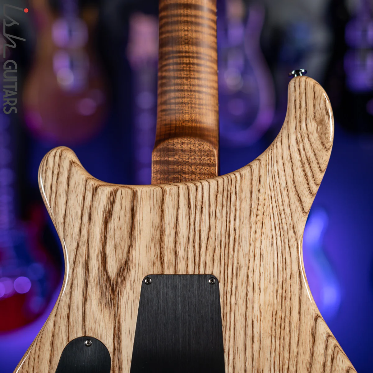 PRS Wood Library Custom 24 10 Top Quilt Torrefied Maple Neck Natural Gloss - Image 9