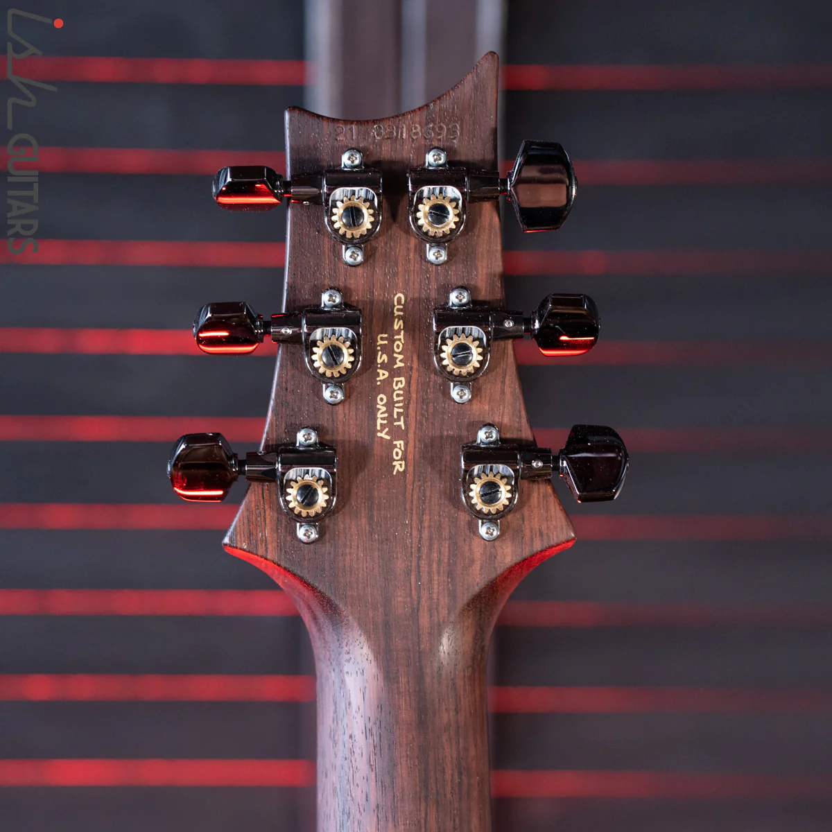 PRS Custom 24 Wood Library River Blue One Piece Quilt 10 Top Rosewood Neck - Image 13
