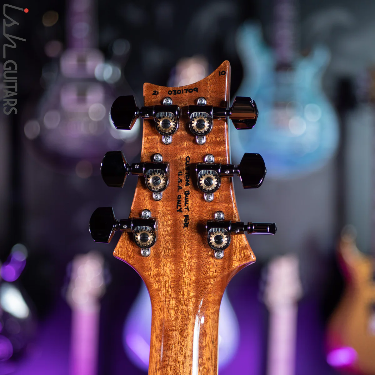 PRS McCarty 594 Hollowbody II Wood Library Faded Purple - Image 16