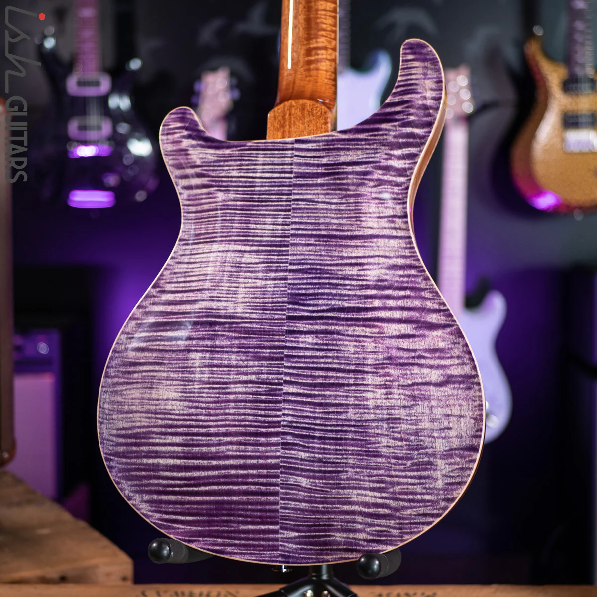 PRS McCarty 594 Hollowbody II Wood Library Faded Purple - Image 9
