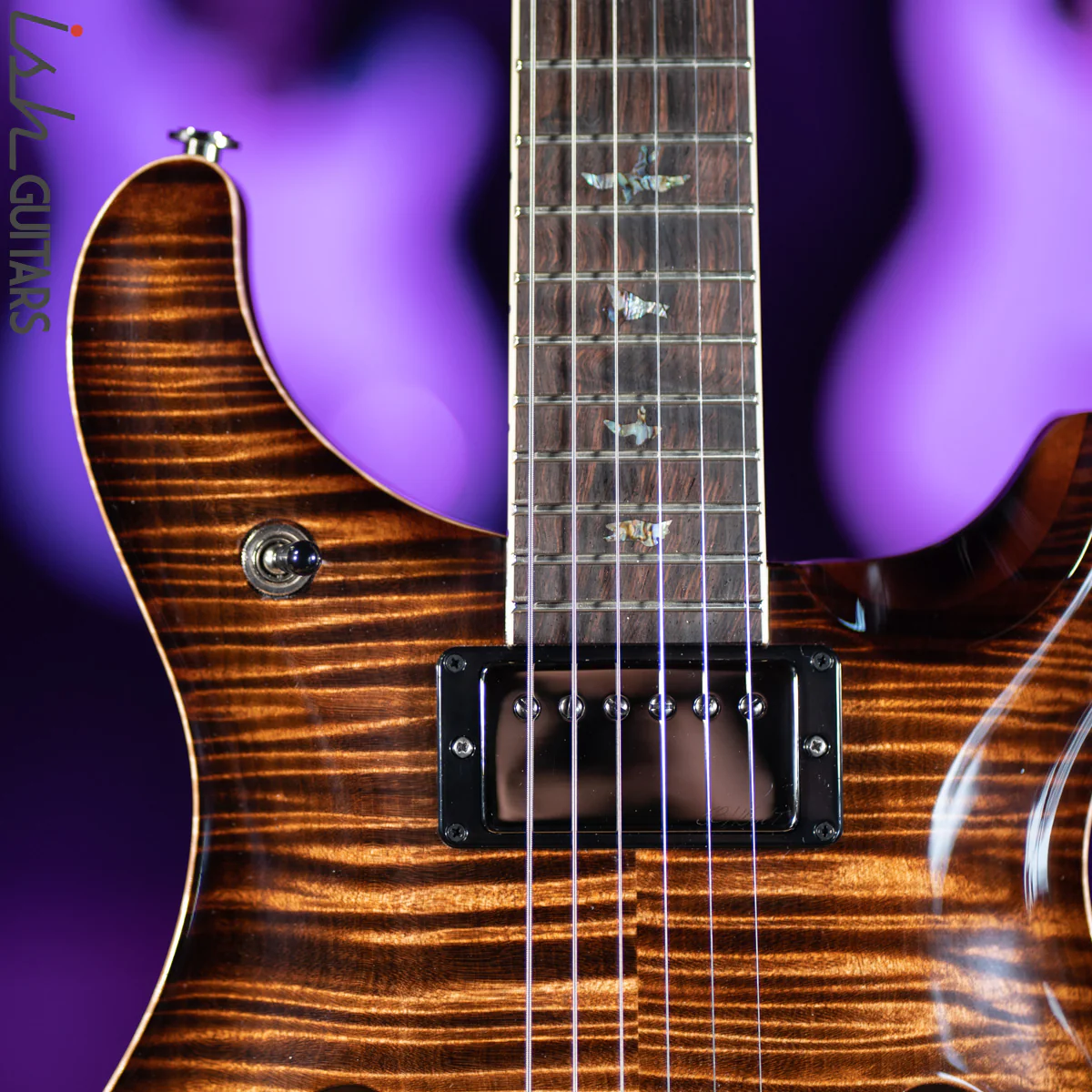PRS McCarty 594 Hollowbody II Wood Library Copperhead Burst - Image 3