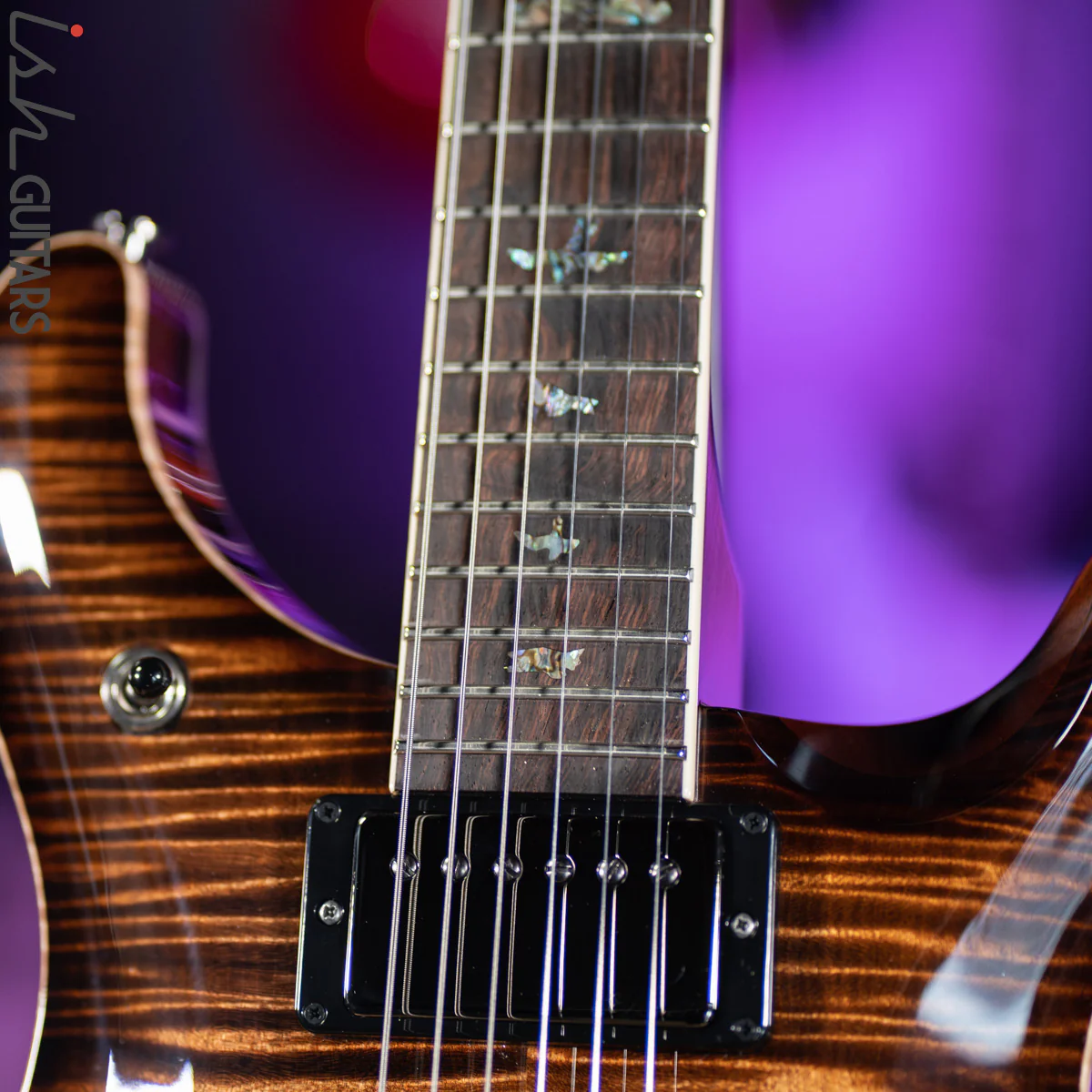 PRS McCarty 594 Hollowbody II Wood Library Copperhead Burst - Image 6