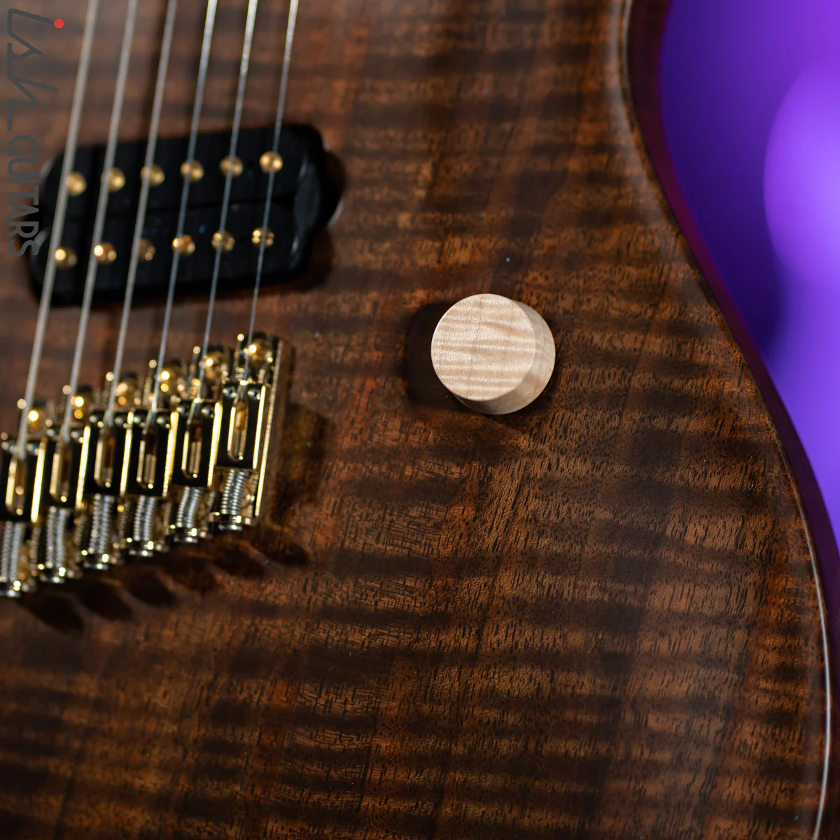 PRS Private Stock Custom 24 Multi-Scale 6-String One Piece Figured Walnut - Image 4