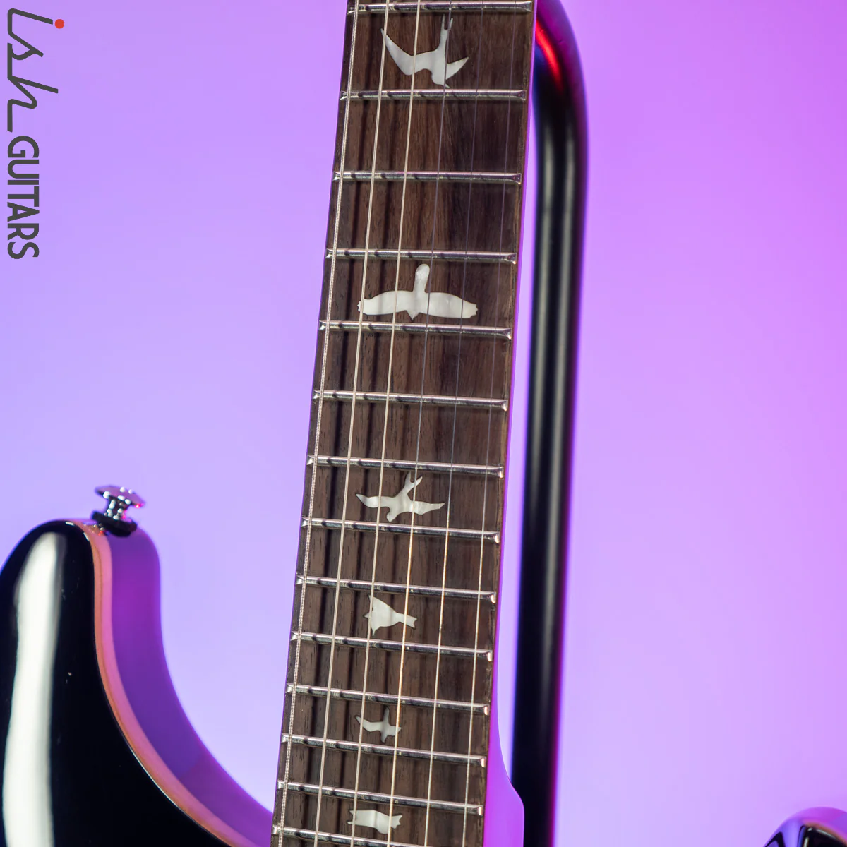 2020 PRS SE Custom 24 Charcoal Burst - Image 6