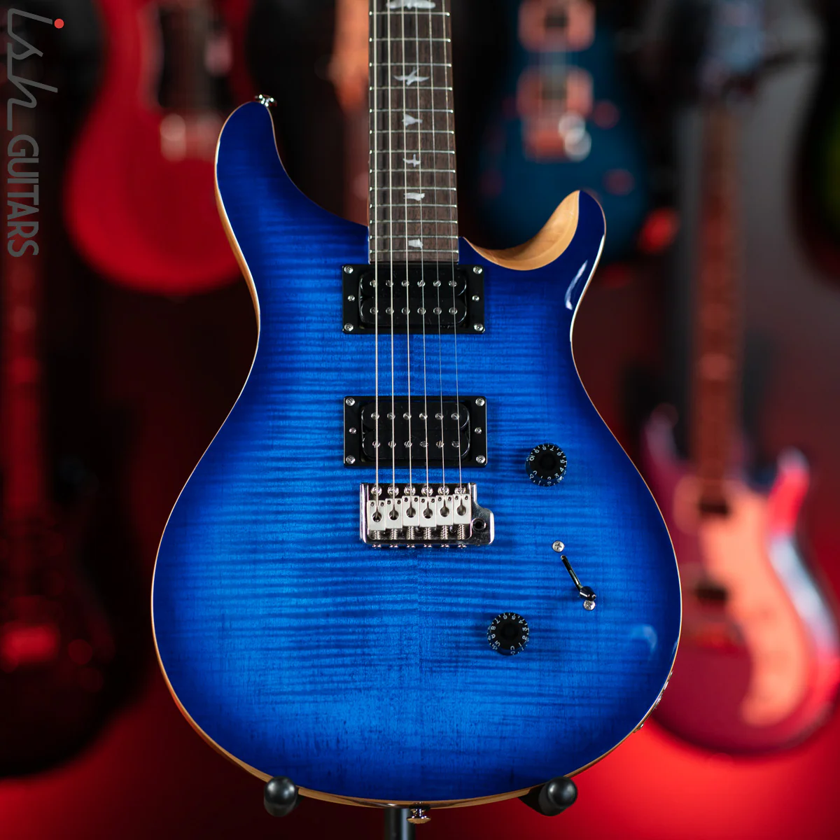 PRS SE Custom 24 Faded Blue Burst