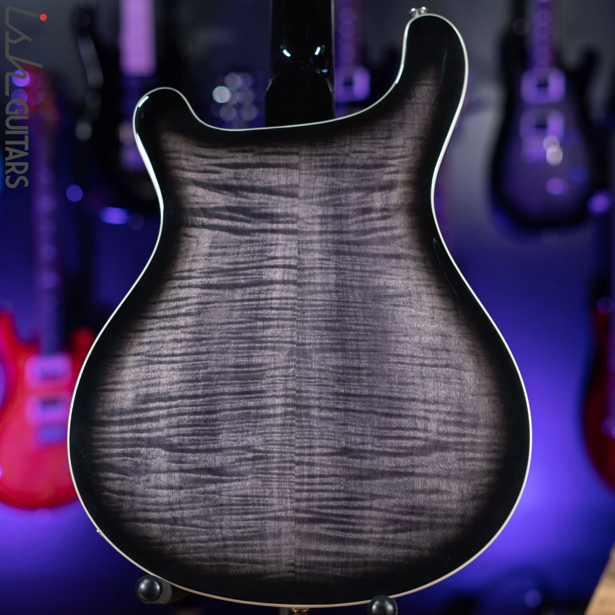 2021 PRS SE Hollowbody Electric Guitar Charcoal Burst - Image 10