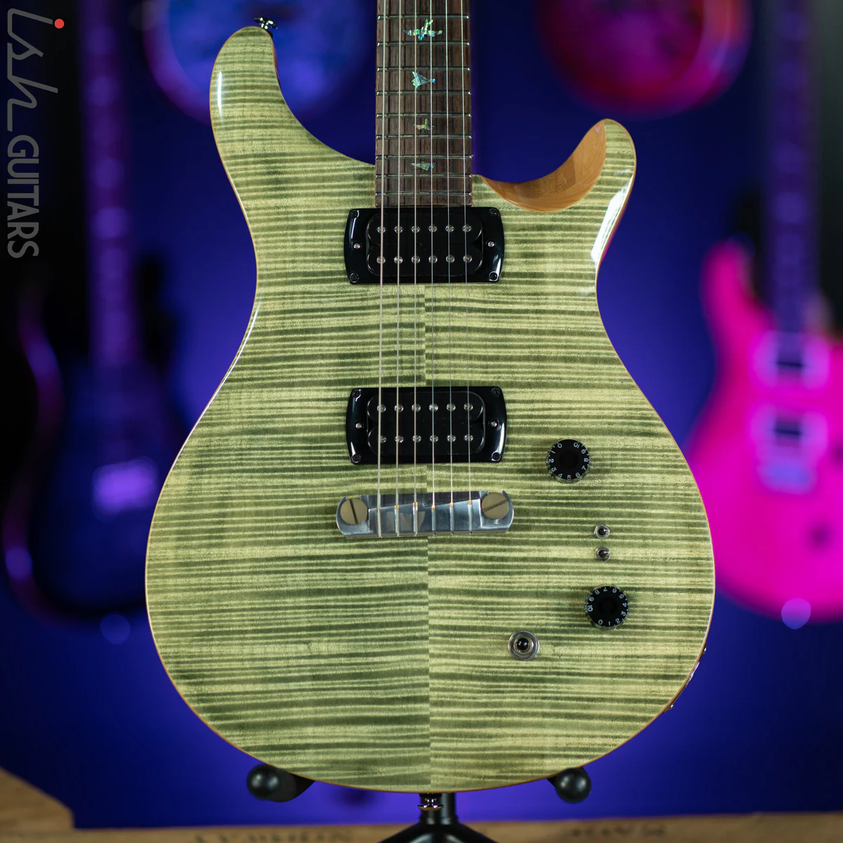 PRS SE Paul’s Guitar Trampas Green