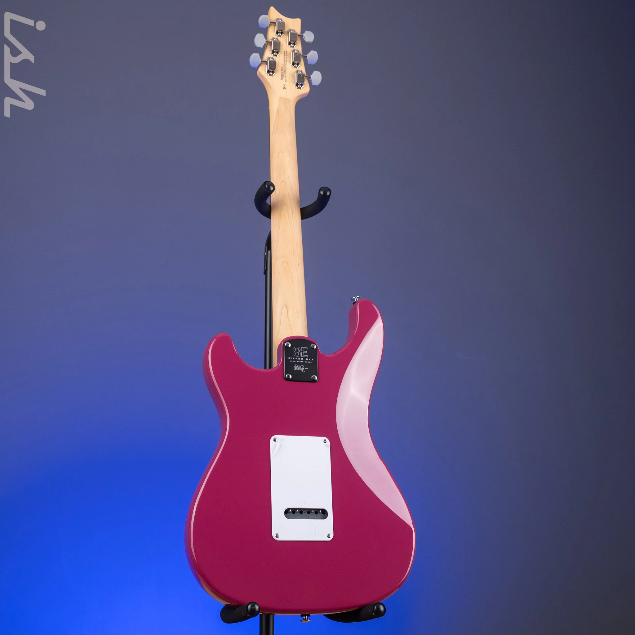2021 PRS SE Silver Sky Dragon Fruit Demo - Image 8