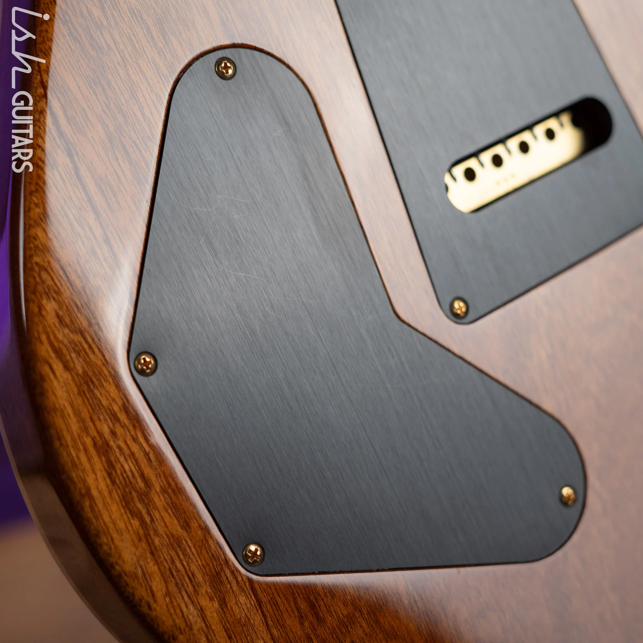 2021 PRS Wood Library DGT Figured Maple Neck Platinum Satin - Image 11