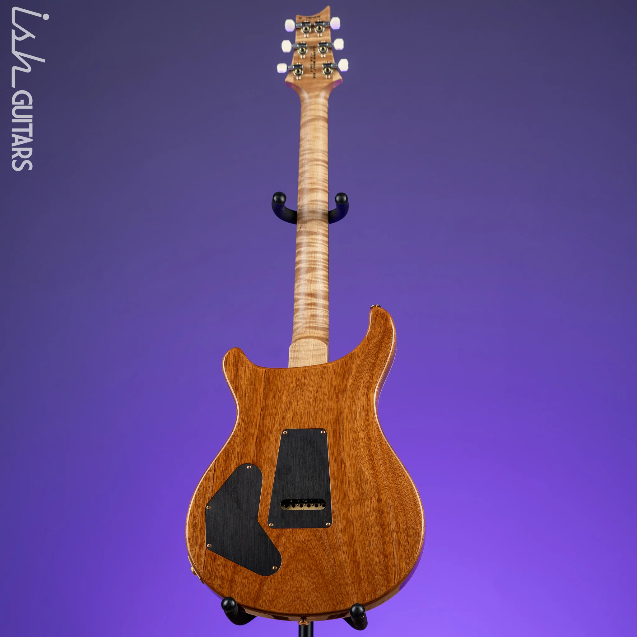 2021 PRS Wood Library DGT Figured Maple Neck Platinum Satin - Image 6