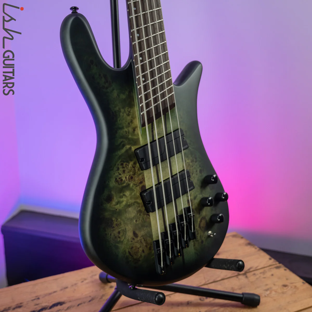 2021 Spector NS Dimension 5 Multi-Scale Haunted Moss Matte - Image 5