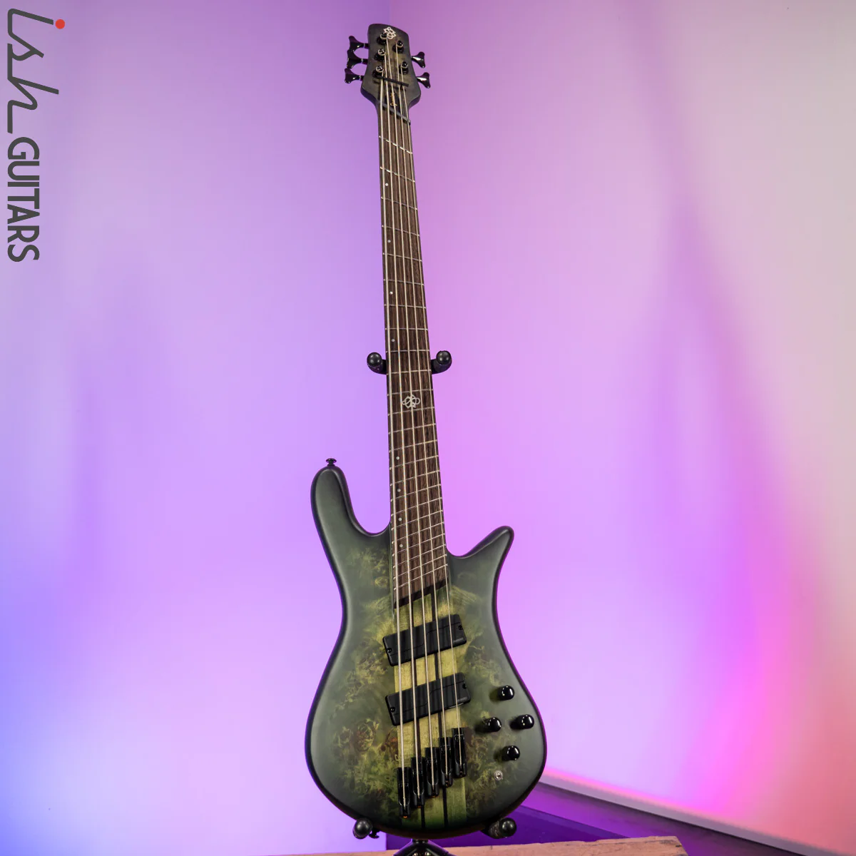 2021 Spector NS Dimension 5 Multi-Scale Haunted Moss Matte - Image 2