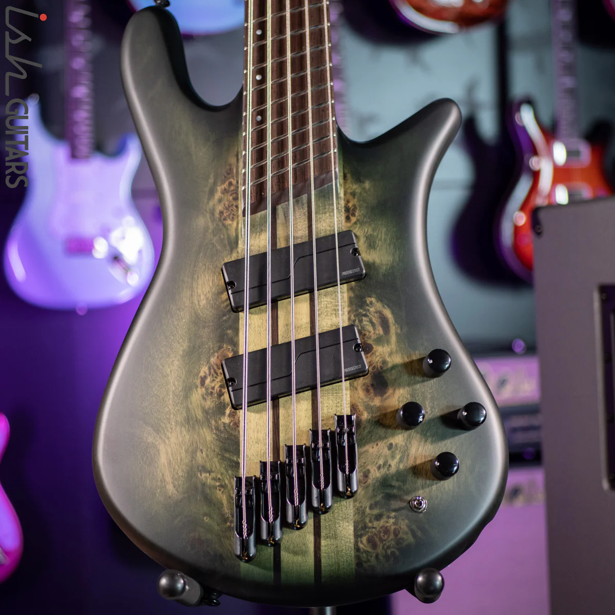 2021 Spector NS Dimension 5 Multi-Scale Haunted Moss Matte