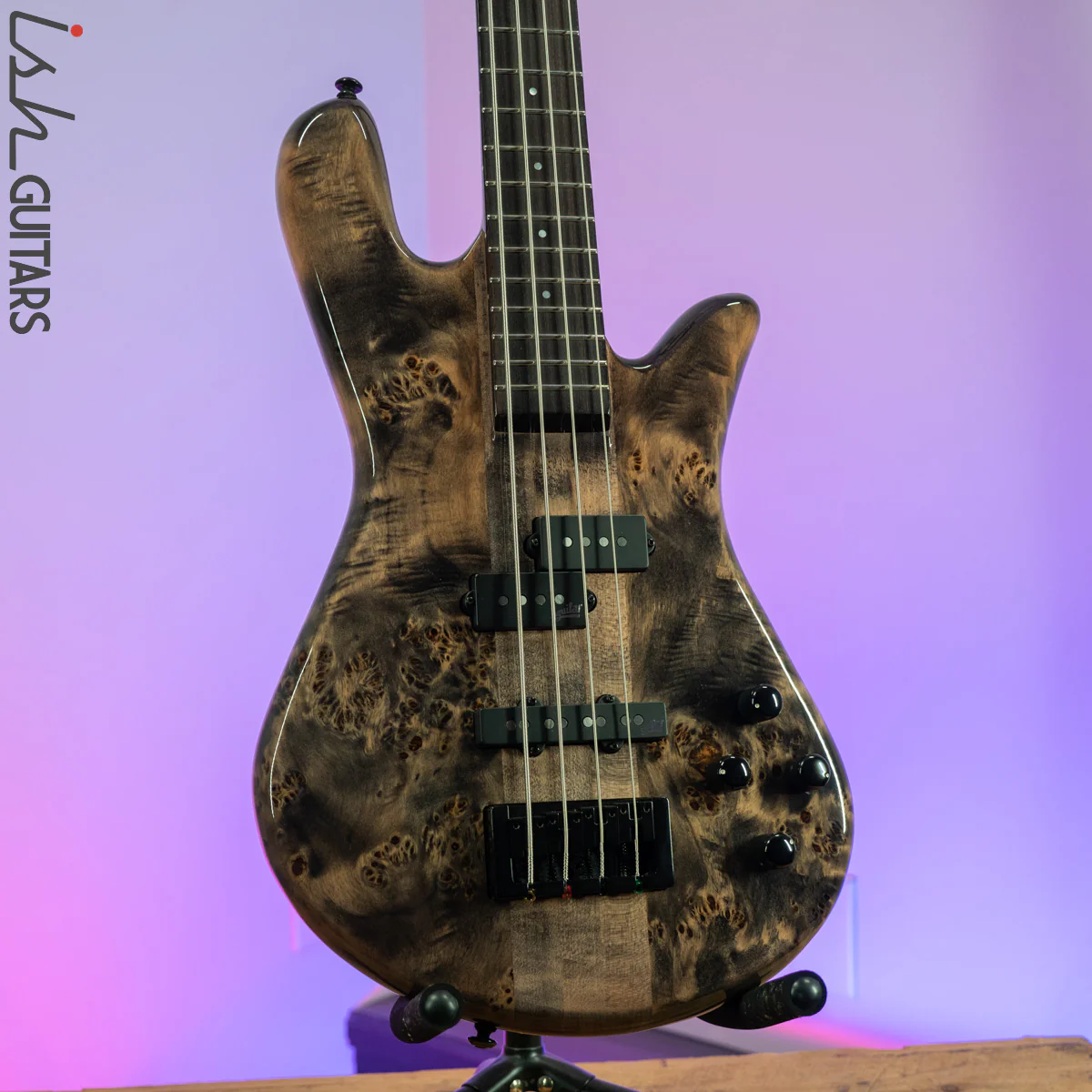 2021 Spector NS Ethos 4 Super Faded Black Gloss