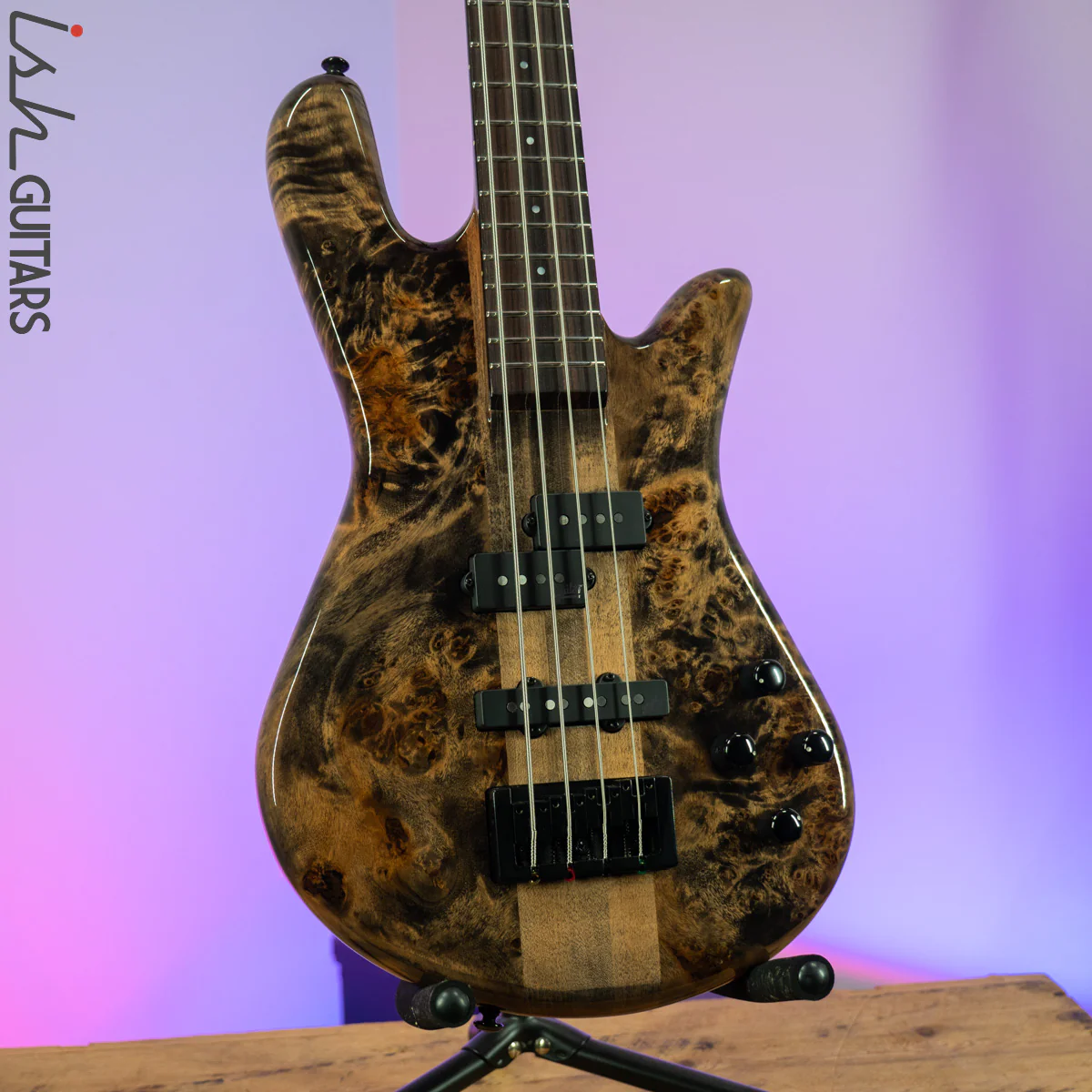 2021 Spector NS Ethos 4 Super Faded Black Gloss