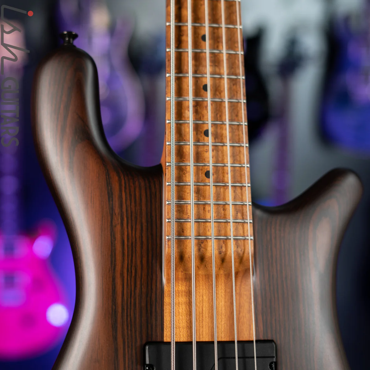 Spector USA NS-5XL 5-String Bass Roasted Ash Natural Satin - Image 3