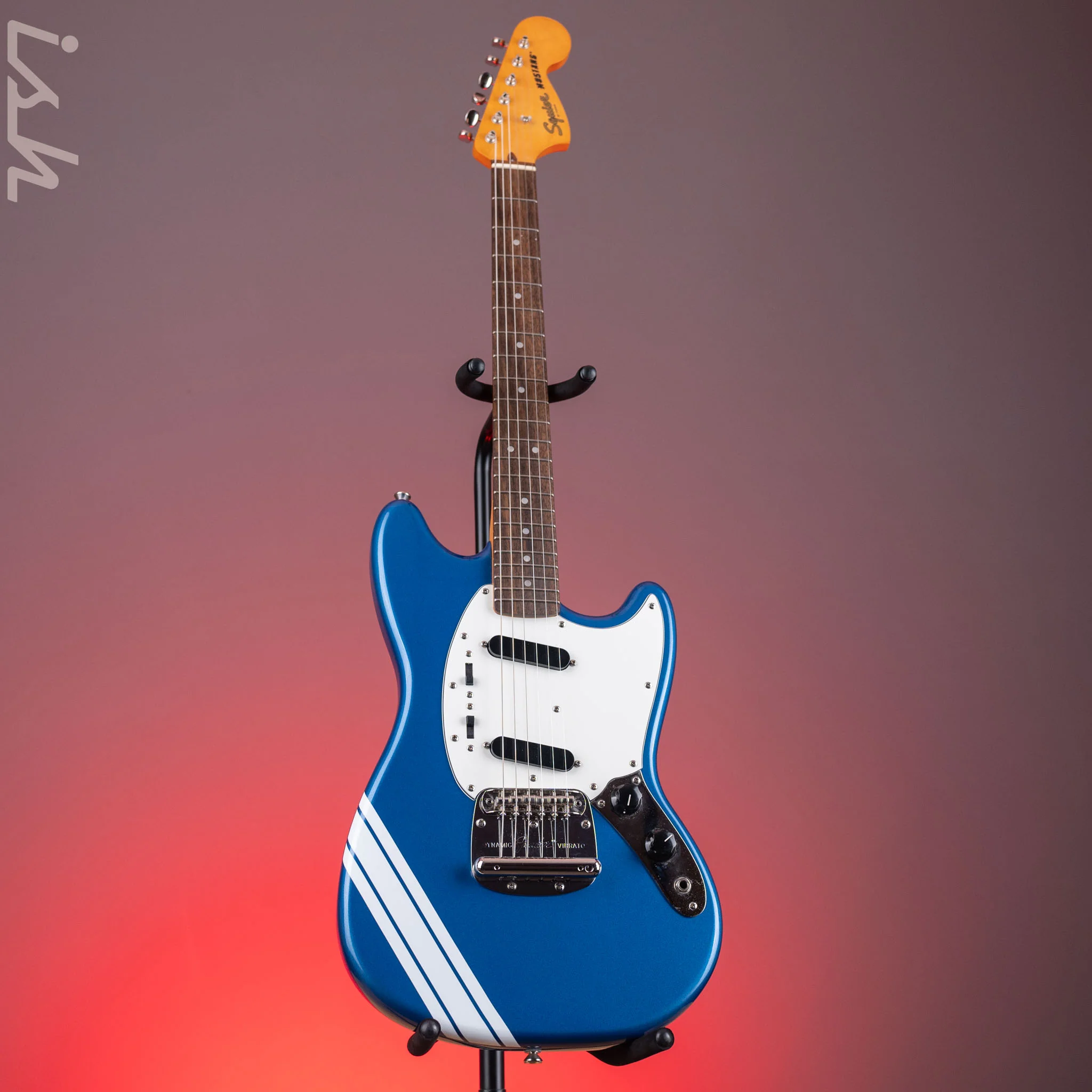 2021 Squier Classic Vibe '60s Competition Mustang Lake Placid Blue - Image 2