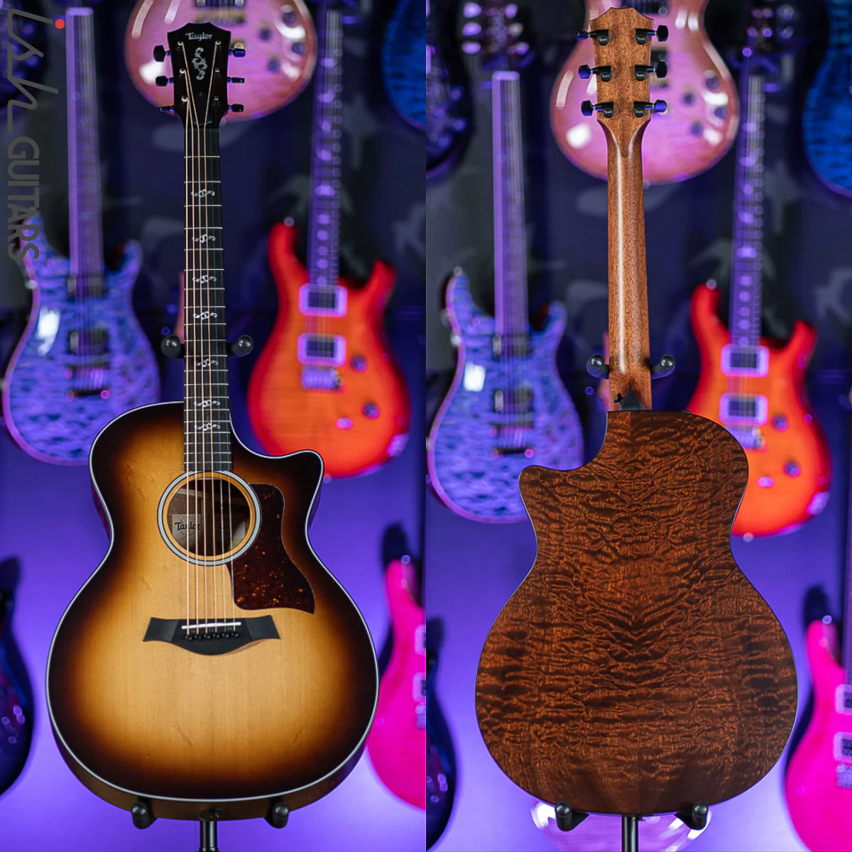 Taylor 314CE Ltd Grand Auditorium Torrefied Spruce/Quilted Sapele