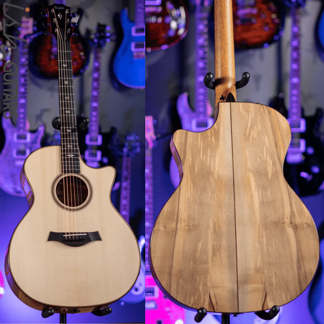 2021 Taylor 714ce LTD V-Class Blackheart Sassafras Lutz Spruce Natural