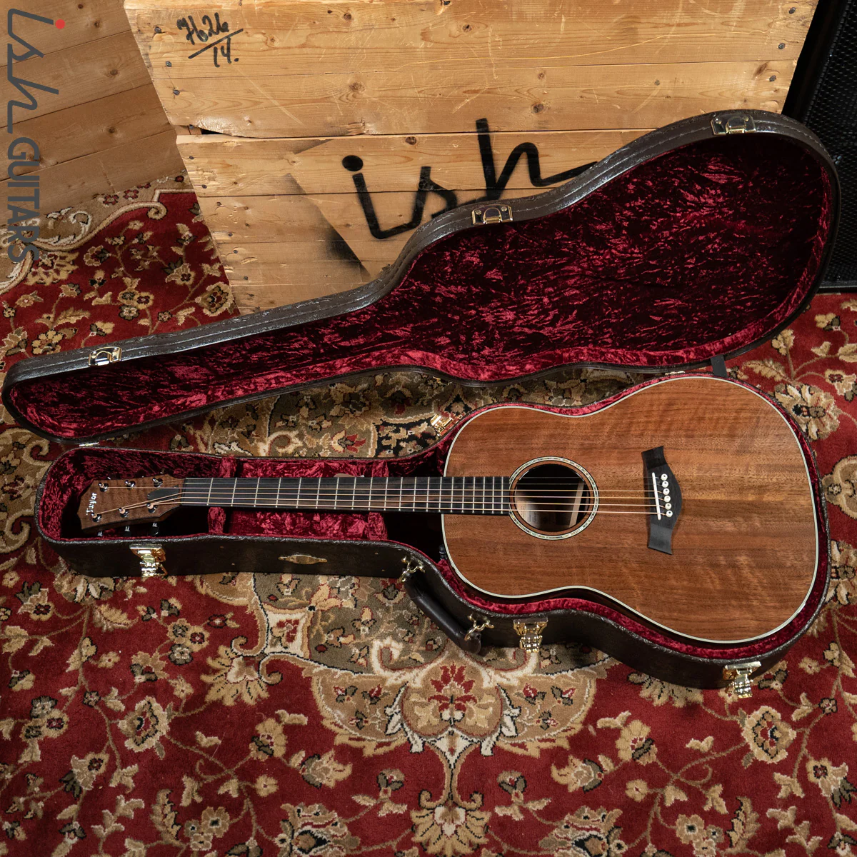 2021 Taylor Custom Grand LTD Pacific Walnut Acoustic Electric Guitar - Image 13