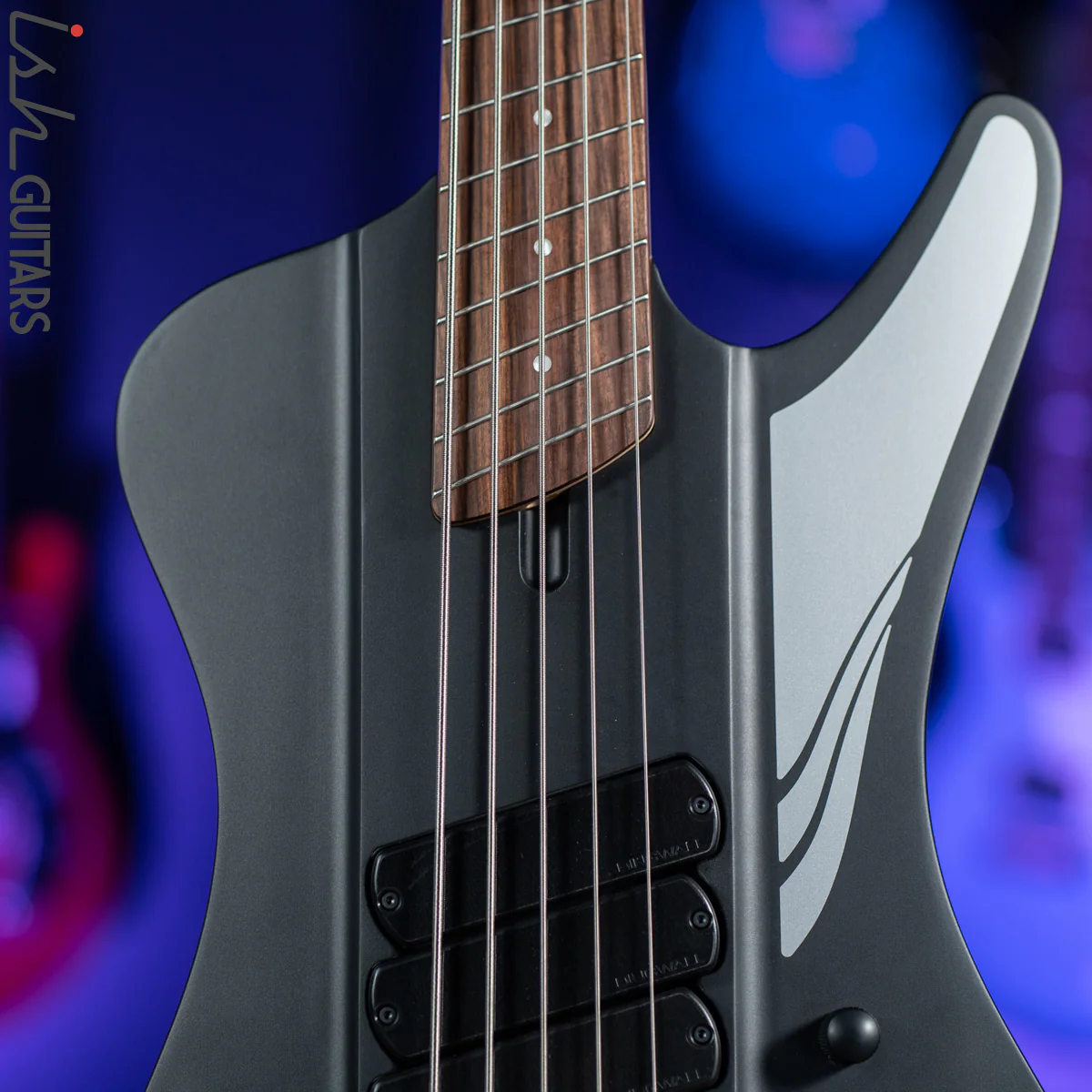 Dingwall D-Roc Standard 5-String Matte Metallic Black - Image 4