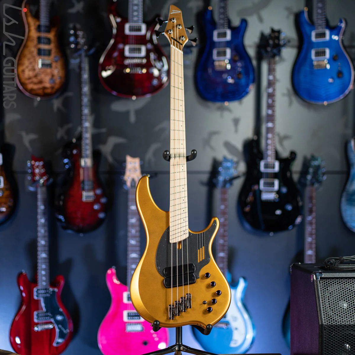 Dingwall NG-3 4-String Bass Matte Gold Metallic - Image 2