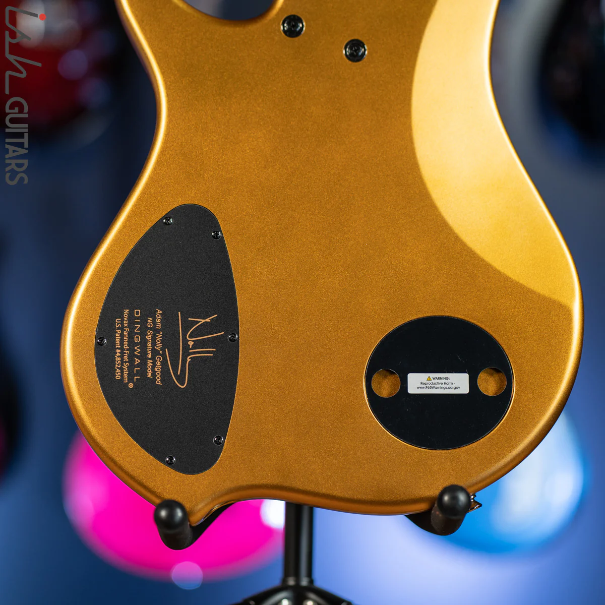Dingwall NG-3 4-String Bass Matte Gold Metallic - Image 8