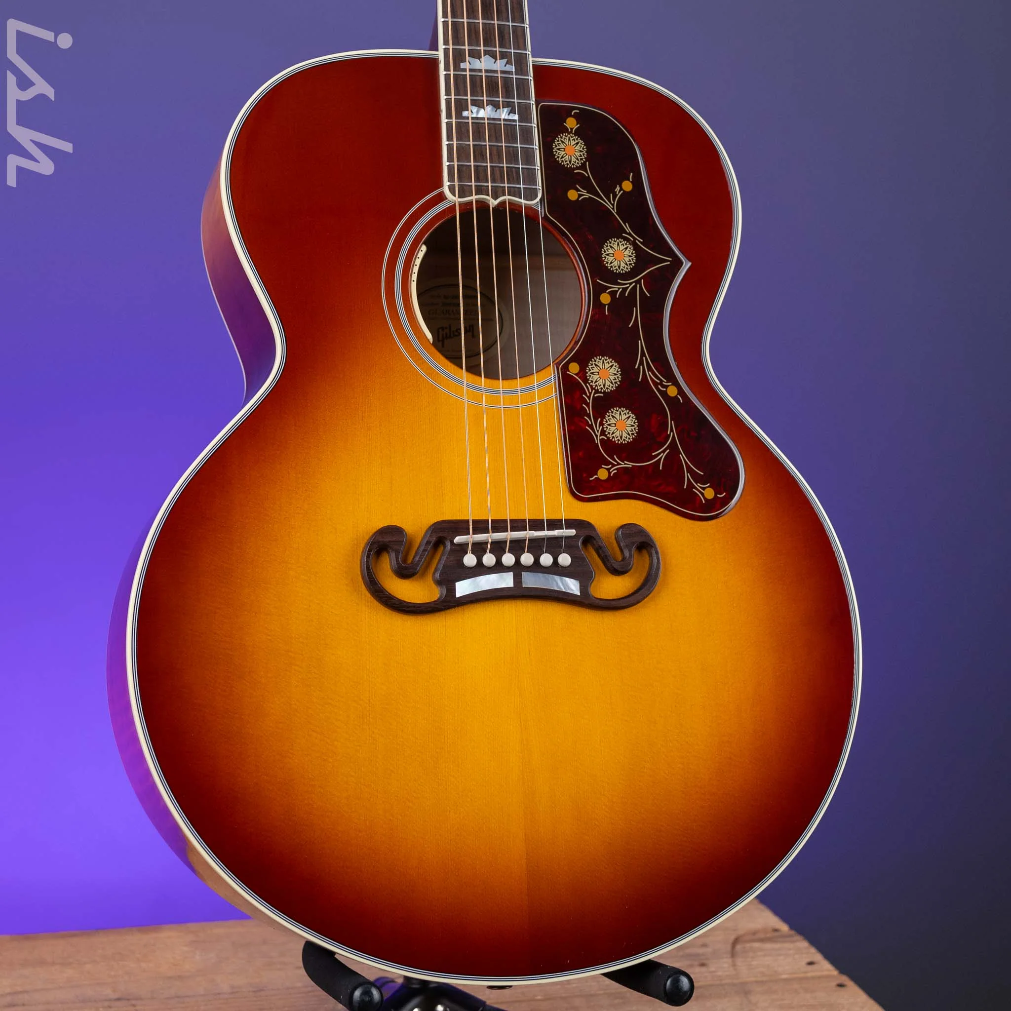 2022 Gibson SJ-200 Standard Acoustic-Electric Guitar Autumnburst