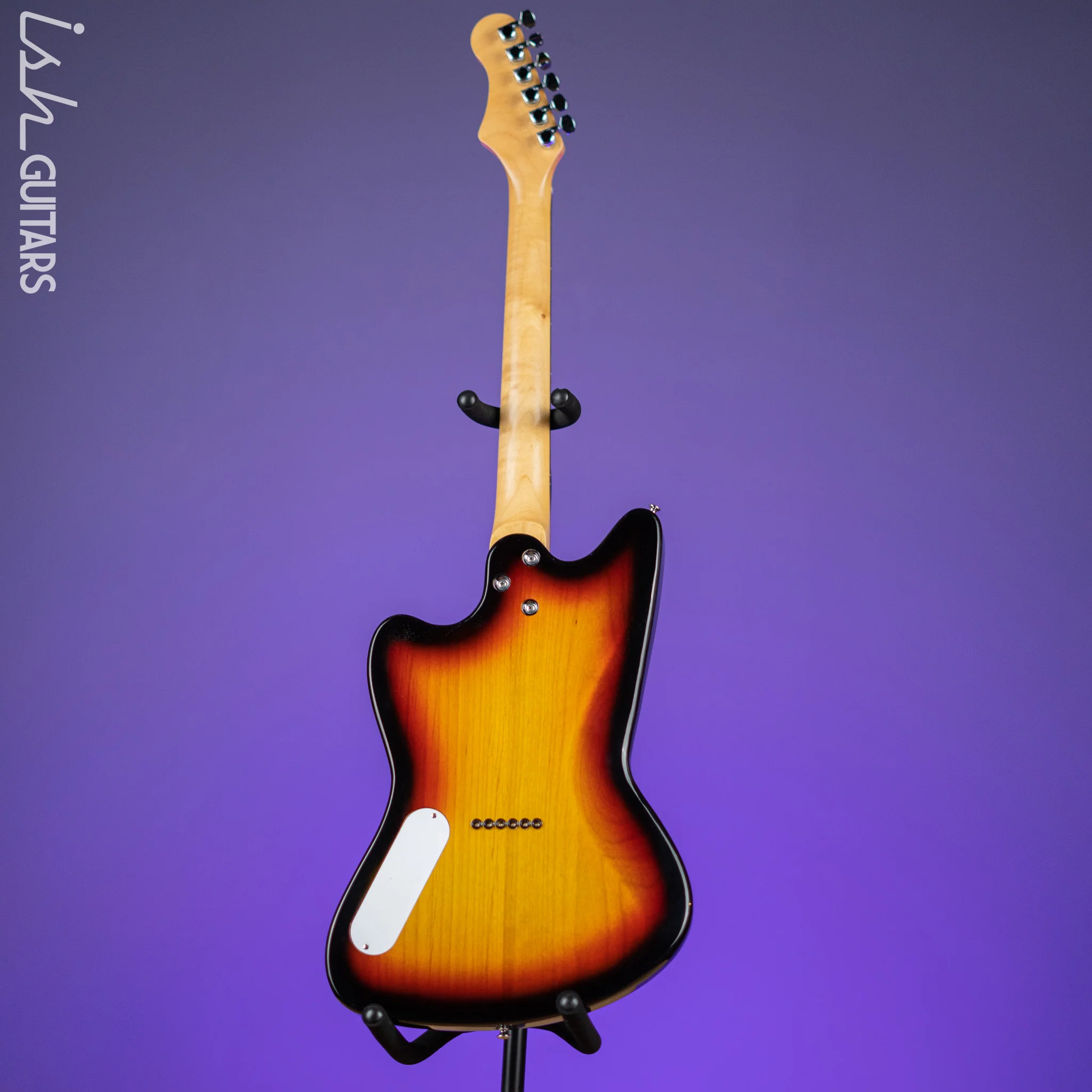 Harmony Silhouette Electric Guitar 3-Tone Sunburst - Image 6