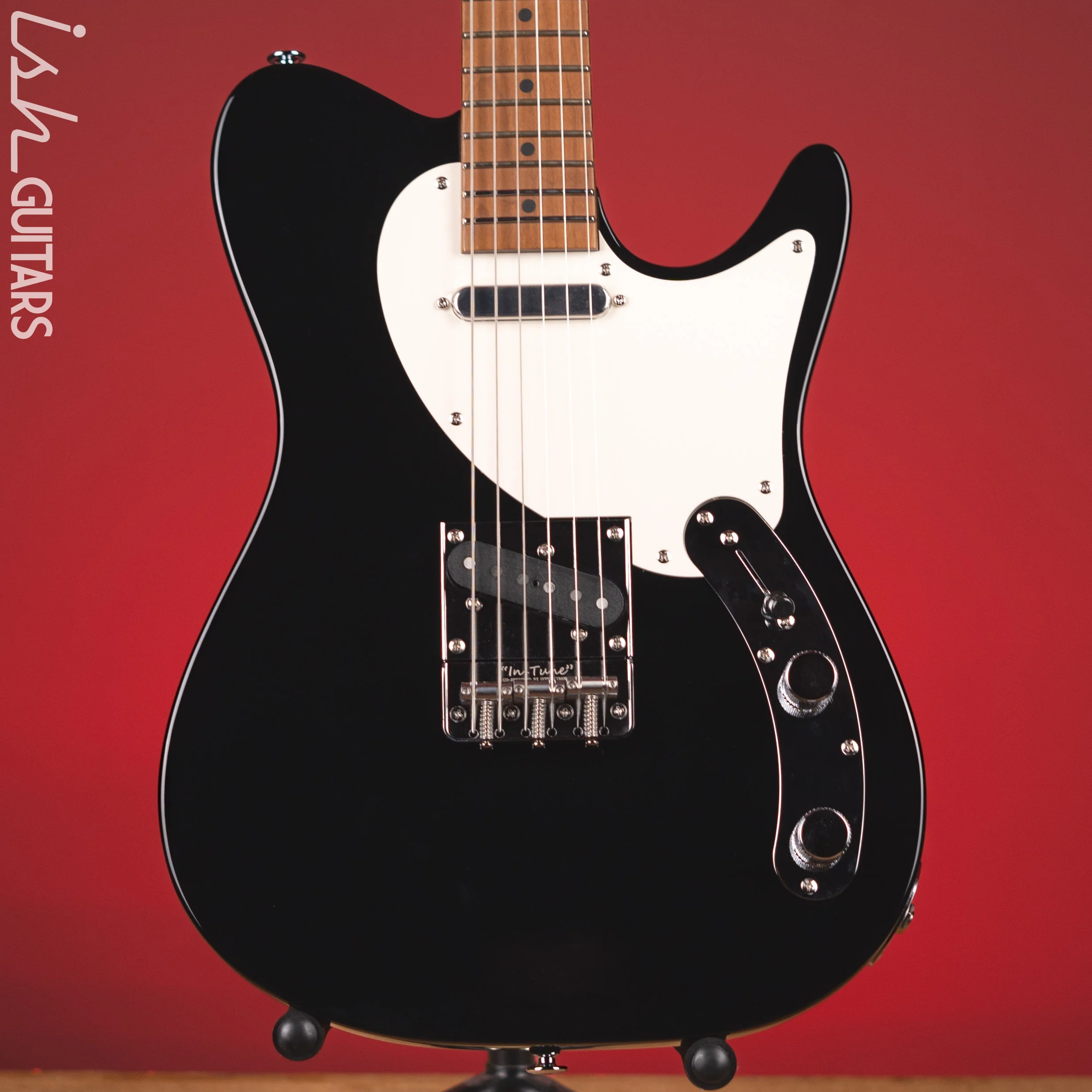 2022 Ibanez Prestige FLATV1 Josh Smith Signature Black