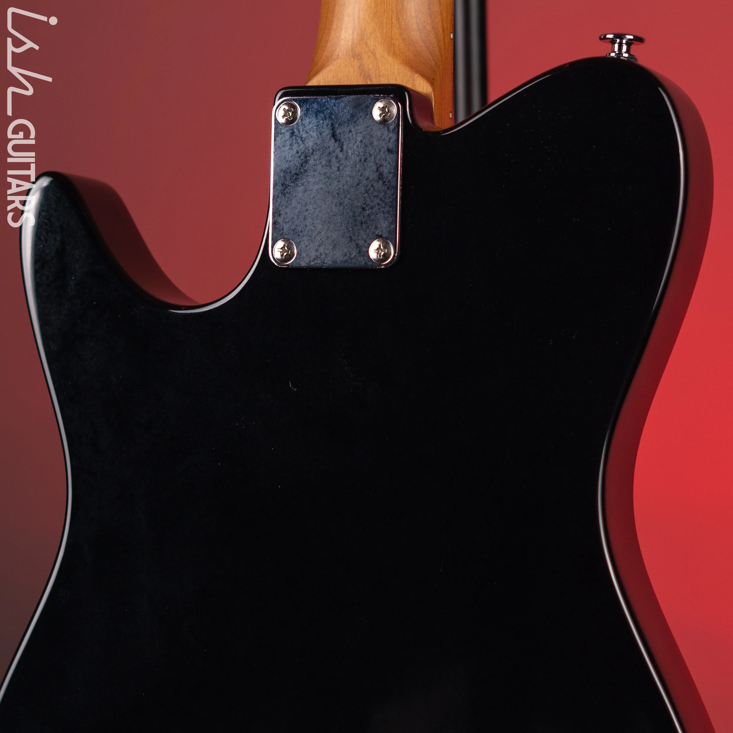 2022 Ibanez Prestige FLATV1 Josh Smith Signature Black - Image 8
