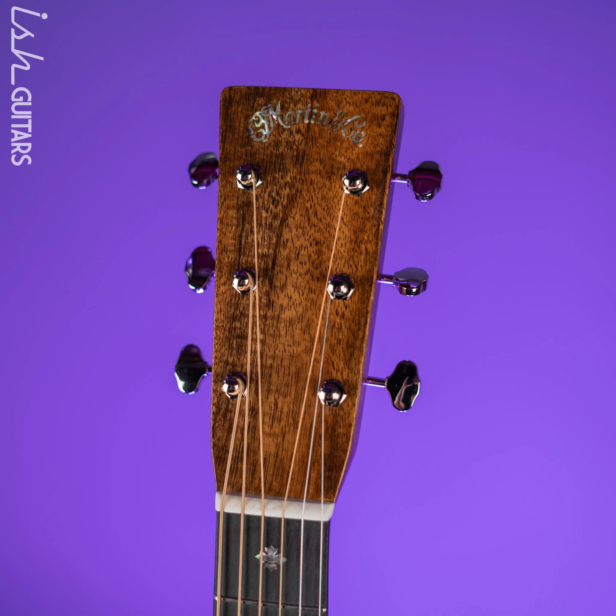 Martin Custom Shop D-28 Acoustic Guitar Flamed Koa Natural - Image 7