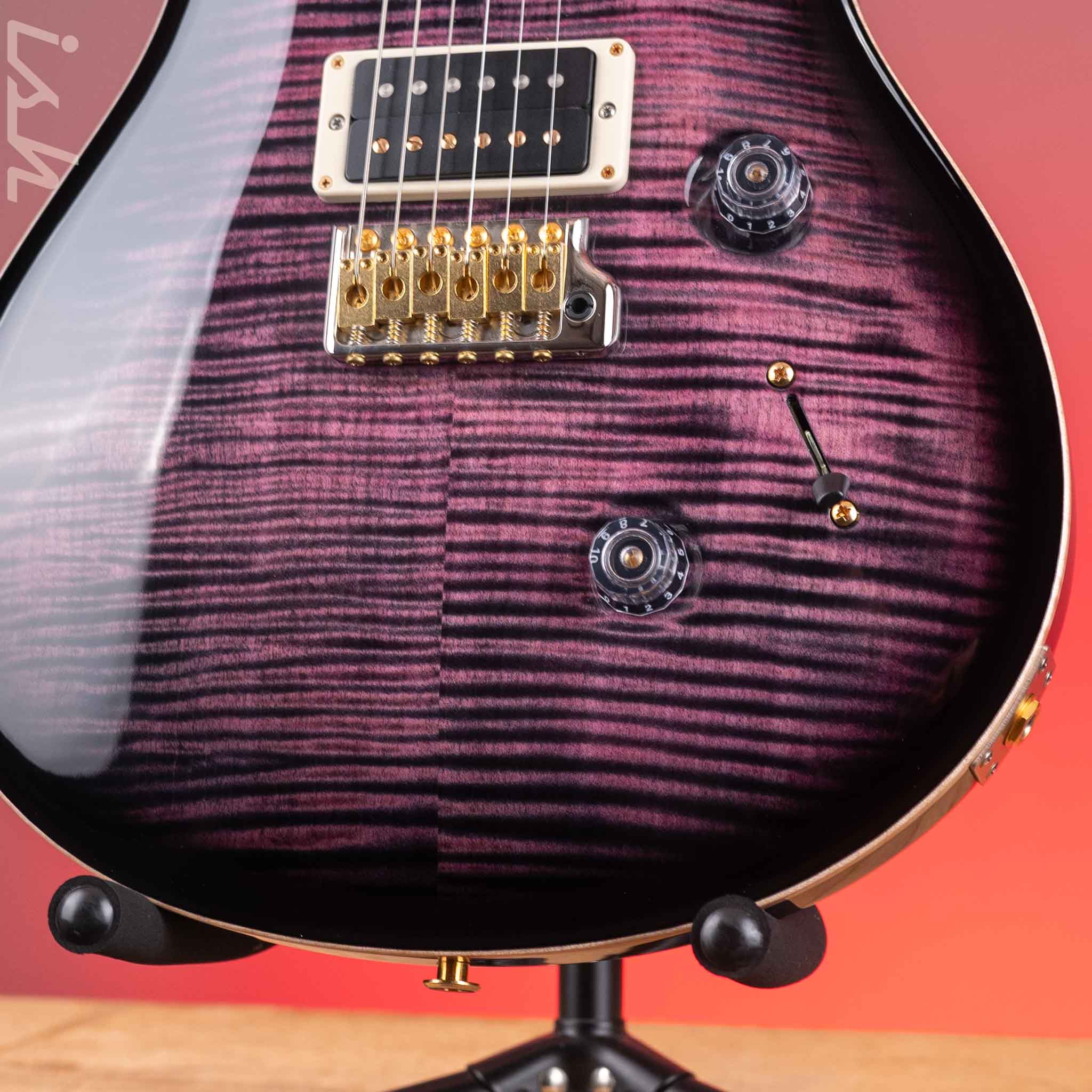 2022 PRS Custom 24 10-Top Purple Mist - Image 4