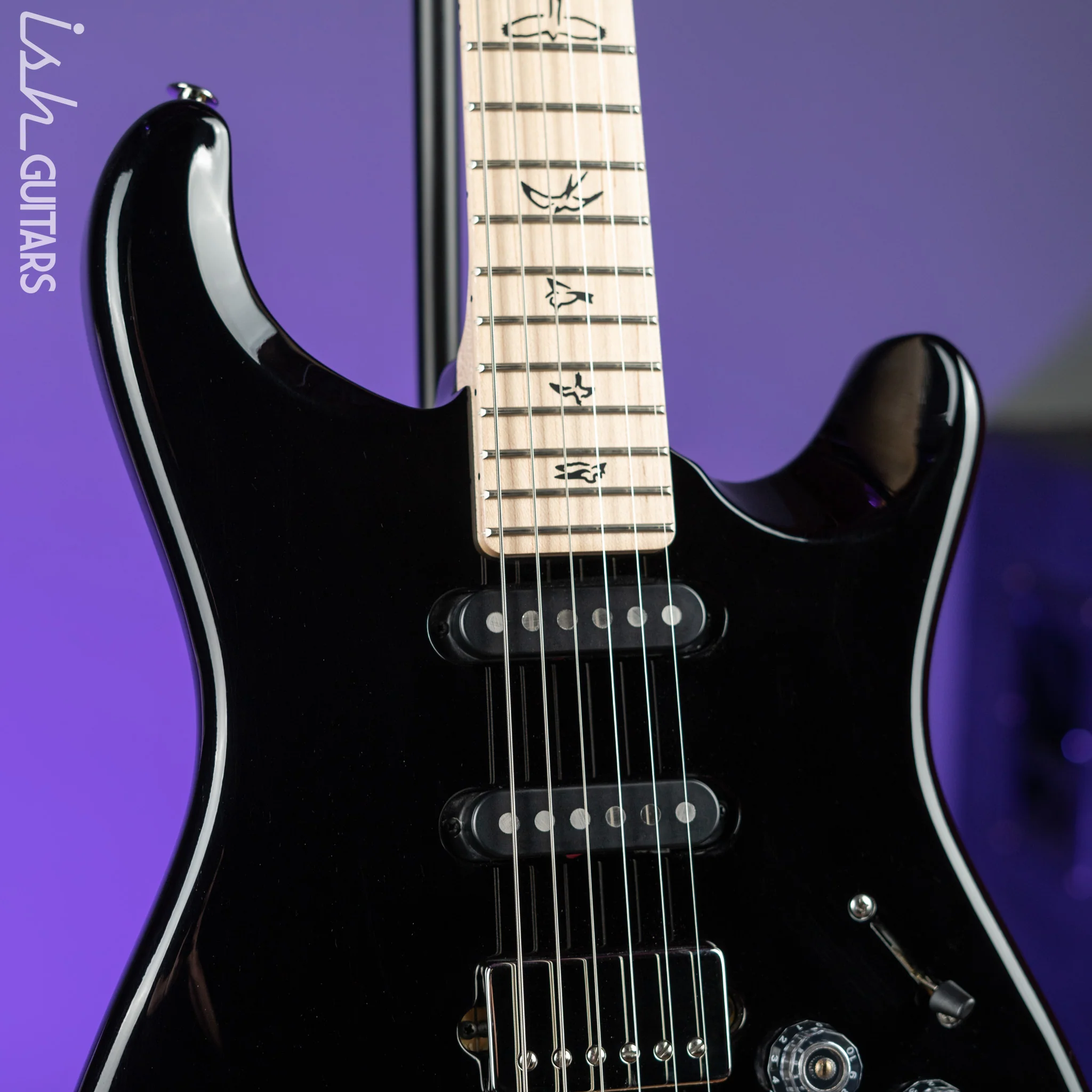 2022 PRS Fiore Mark Lettieri Signature Guitar Black Iris - Image 3