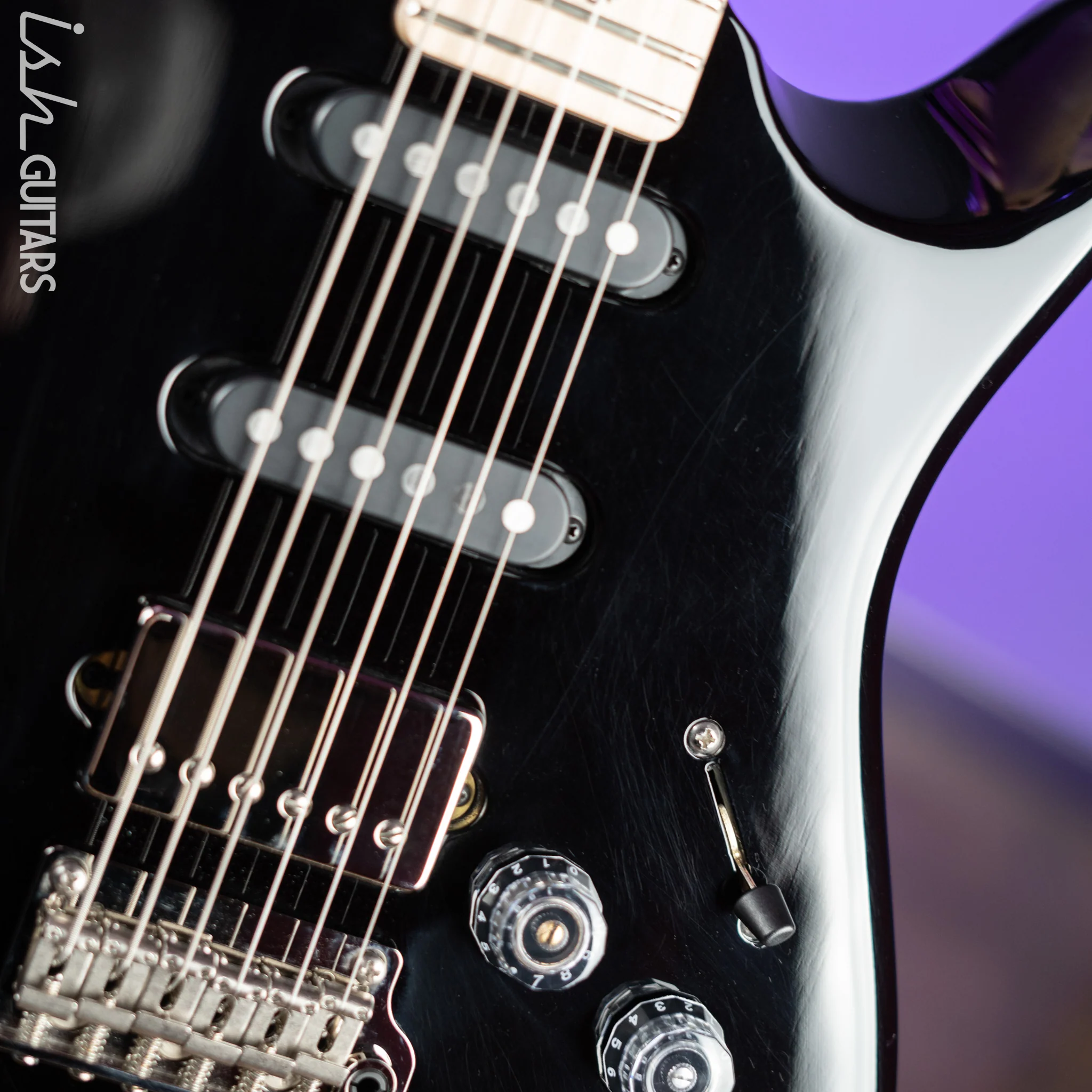 2022 PRS Fiore Mark Lettieri Signature Guitar Black Iris - Image 6