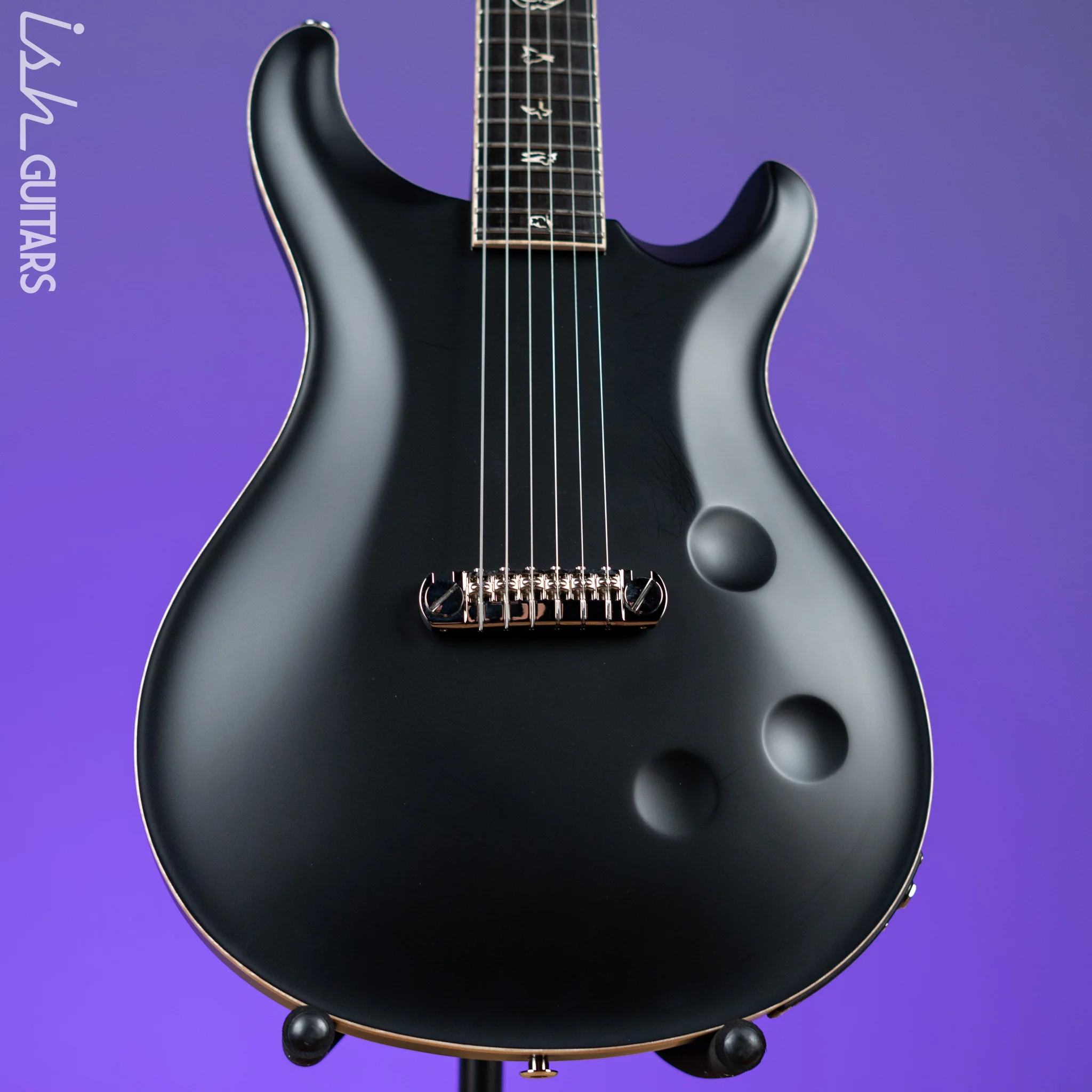 2022 PRS Private Stock Custom 24 "Sculpture" Hollowbody Piezo Matte Black