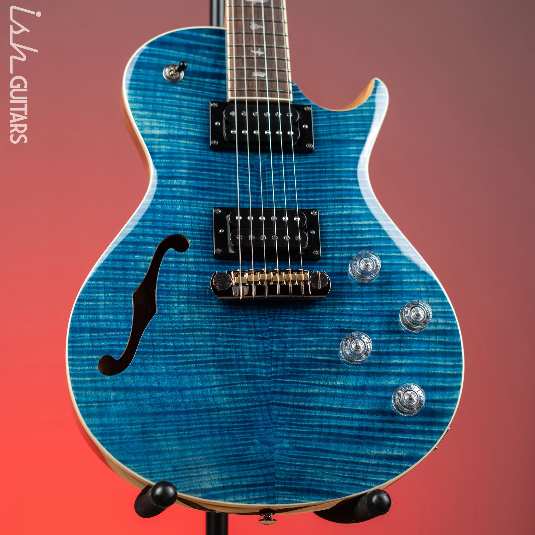 2022 PRS SE Zach Myers 594 Semi-Hollow Myers Blue