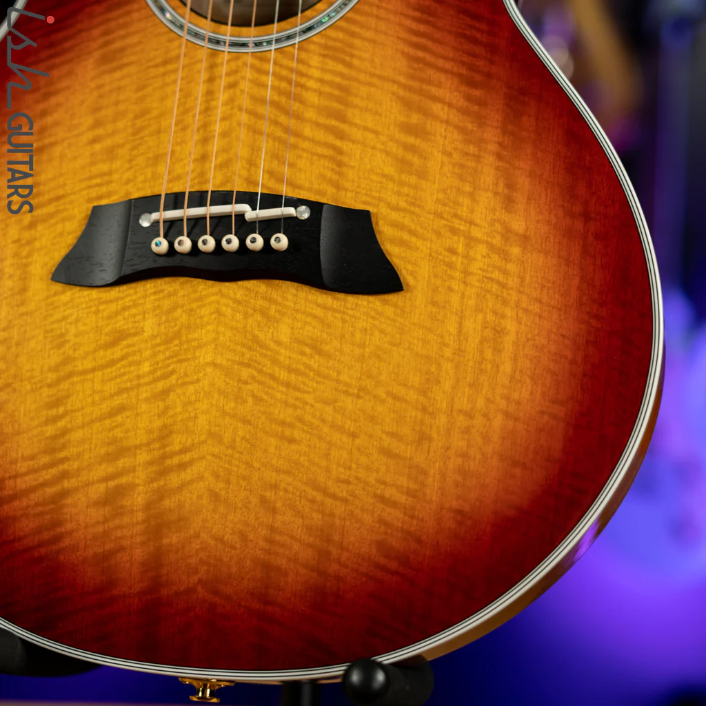 Takamine TSP178AC Acoustic-Electric Guitar Faded Cherry Burst - Image 4