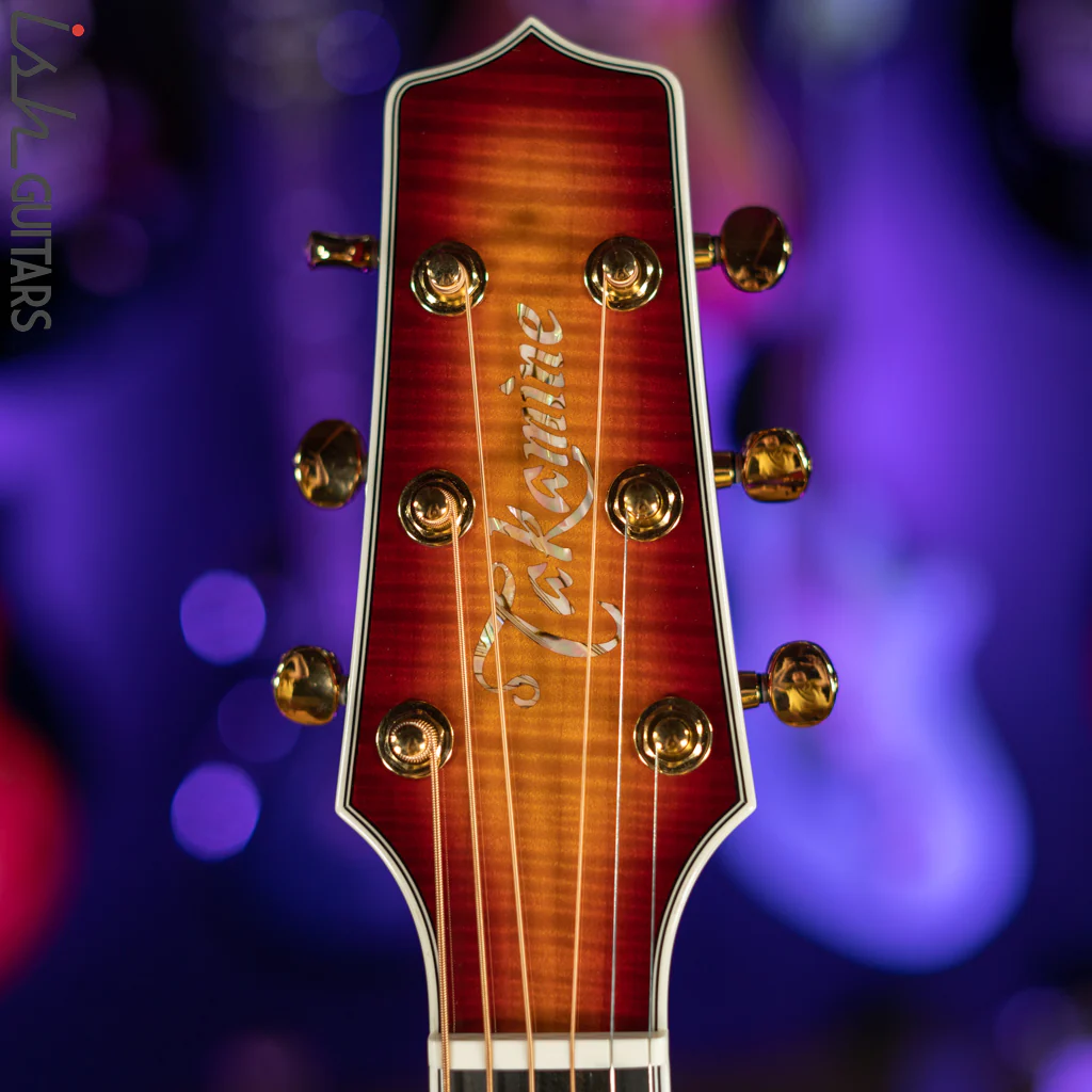 Takamine TSP178AC Acoustic-Electric Guitar Faded Cherry Burst - Image 6