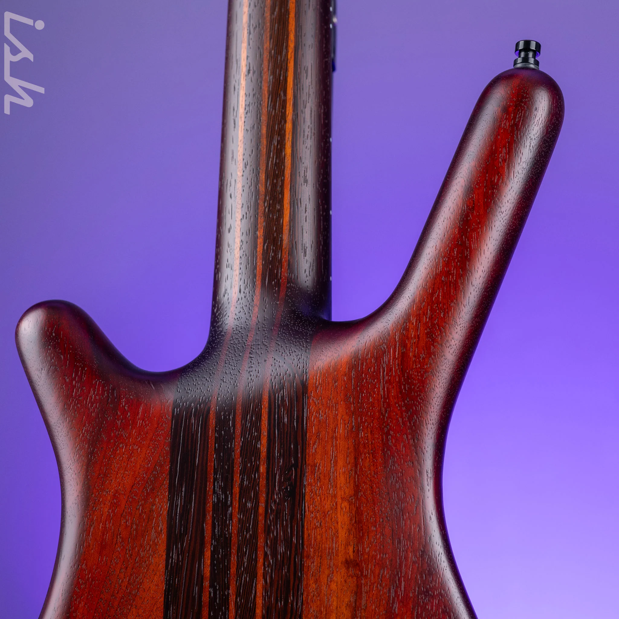 2022 Warwick Streamette 5 Masterbuilt 33/35 Special Amberburst Transparent Satin Finish - Image 10